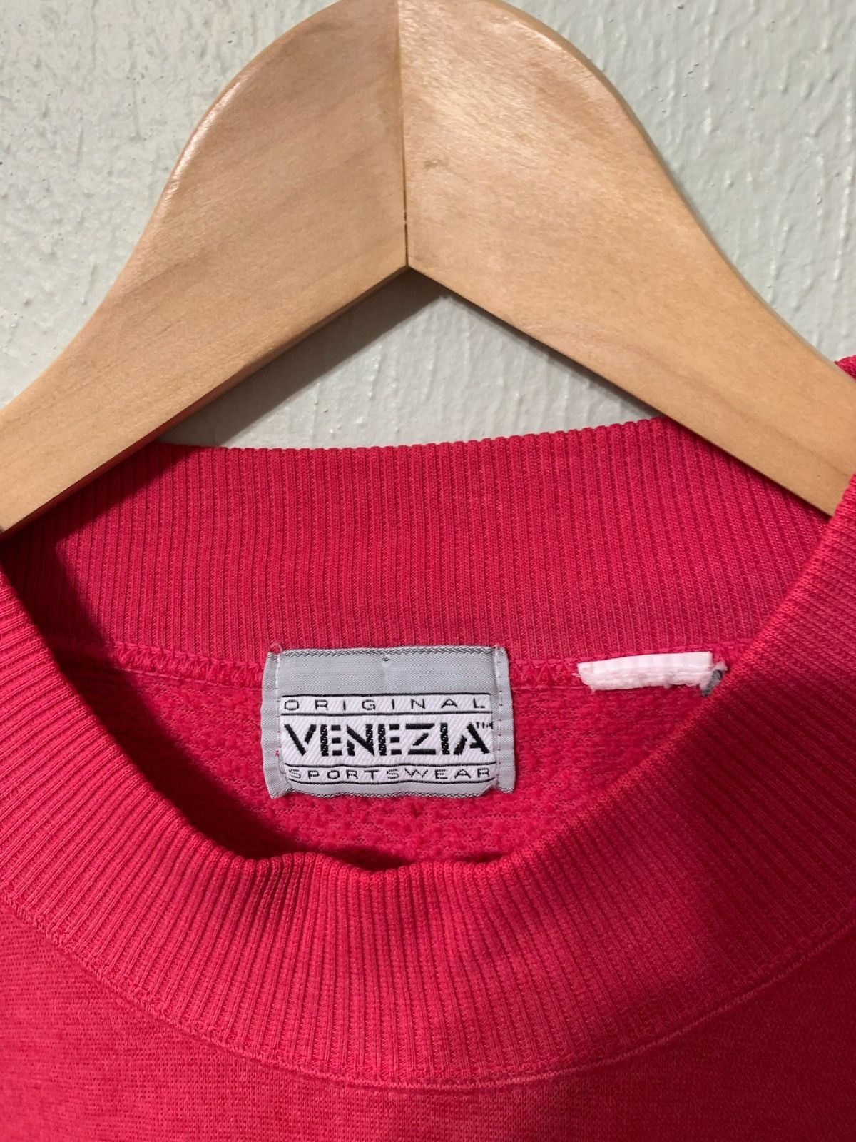 Vintage Vintage Crewneck Pink Mock Neck Vintage Sweatshirt Size US M / EU 48-50 / 2 - 1 Thumbnail