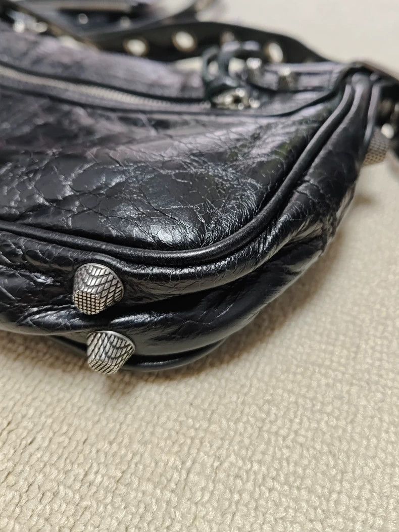 Balenciaga BalenciagaSheep leather cross-body shoulder bag with flap, Size ONE SIZE - 7 Thumbnail