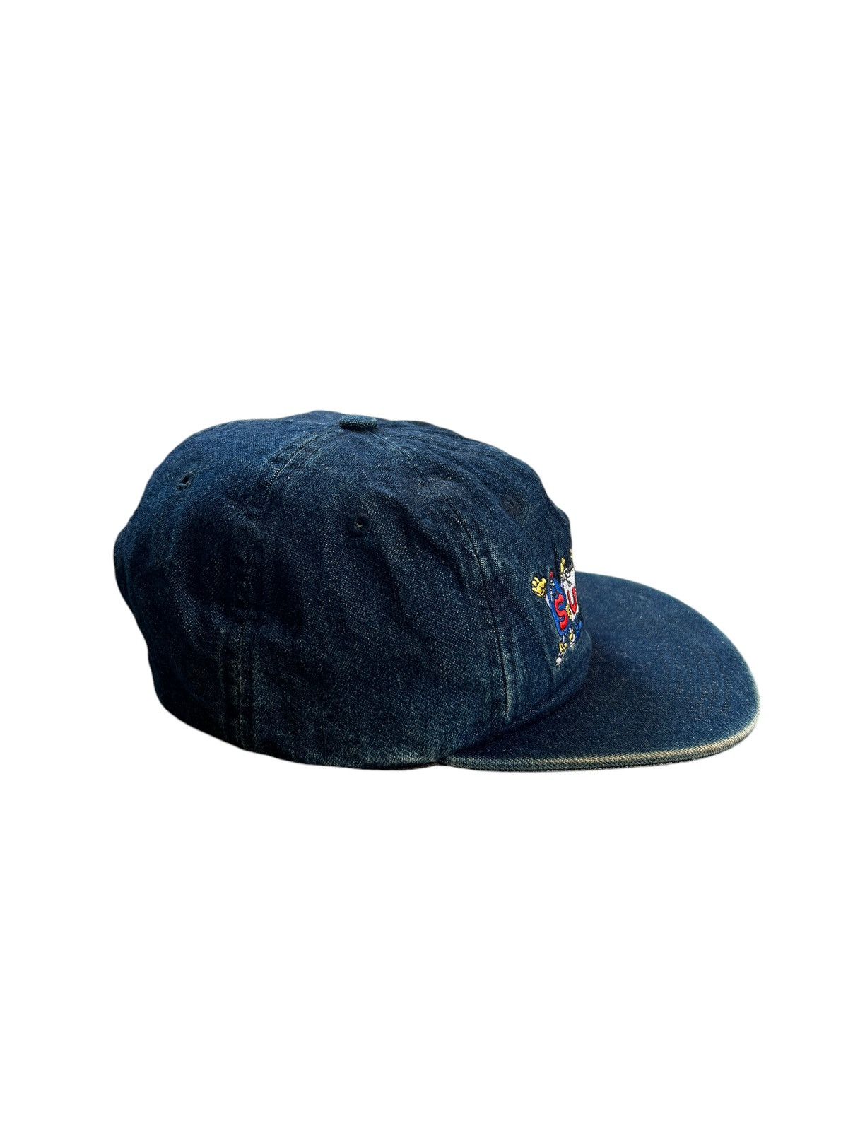 Supreme Supreme SS18 ‘Friends” Denim 6 Penal Cap Size ONE SIZE - 3 Thumbnail