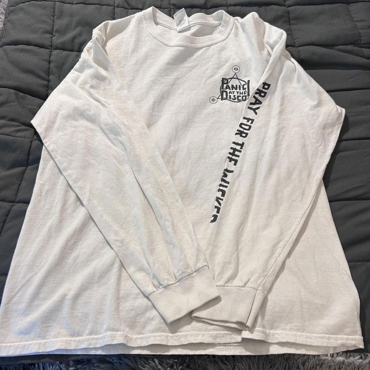Gildan Gildan Men's White and Black Tshirt Size US M / EU 48-50 / 2 - 1 Thumbnail