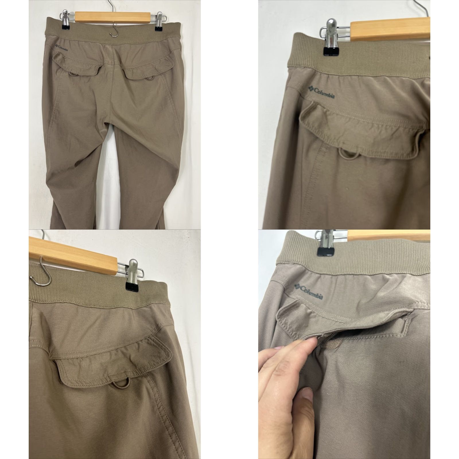 Vintage Columbia Bryce Canyon Pants Womens Medium Beige Omni Shield Jogger Size 32" / US 10 / IT 46 - 9 Thumbnail