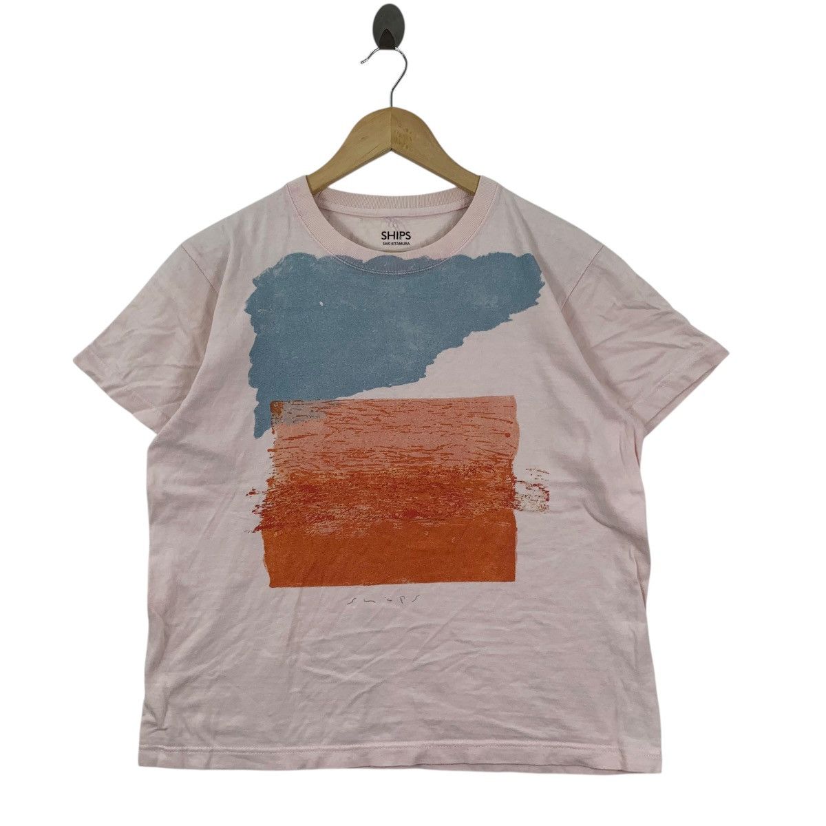 SHIPS SHIPS SAKI KITAMURA Pop Art Japanese Brand Tshirt Size US M / EU 48-50 / 2 - 1 Thumbnail