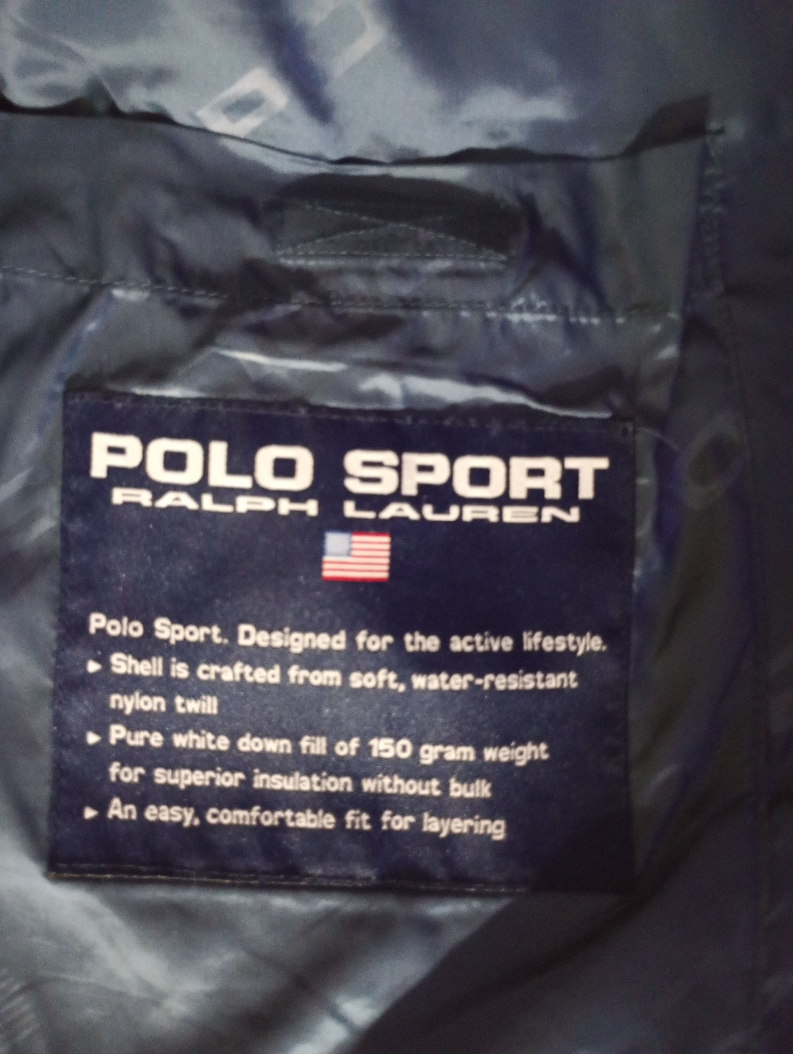 Polo Ralph Lauren × Ralph Lauren Sport Ralph Lauren Polo Sport Down Vest Vintage Size US L / EU 52-54 / 3 - 11 Thumbnail