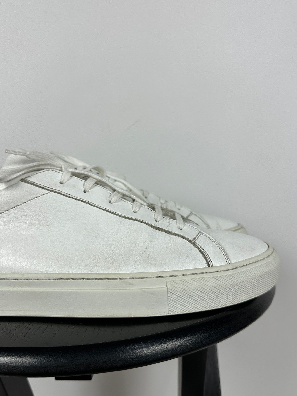 Common Projects Common Projects Original Achilles 1528 Low White Sneakers Size US 11 / EU 44 - 17 Thumbnail