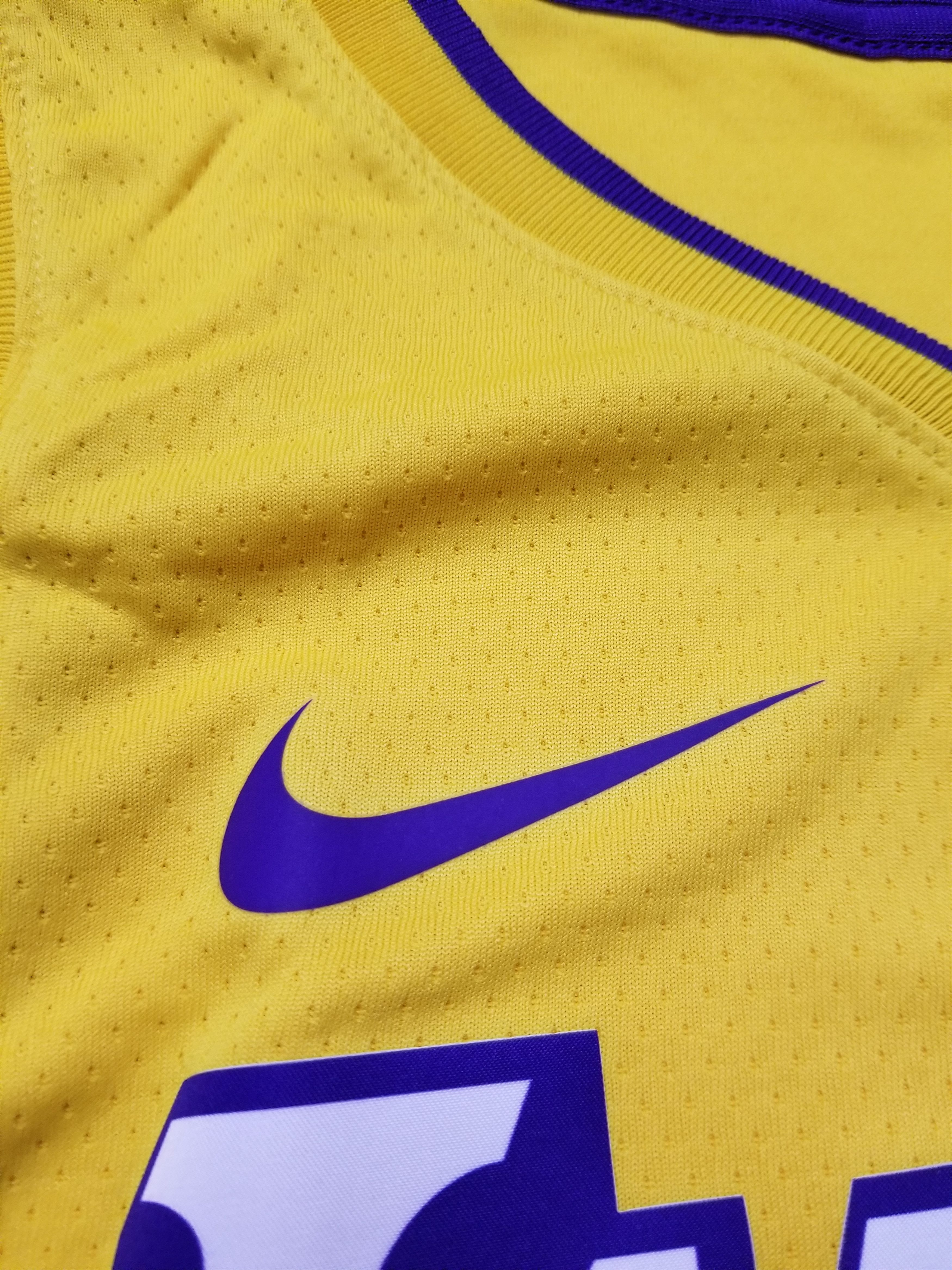 Nike Nike Los Angels Lakers NBA Swingman Blank Jersey AV4647-728 Size US L / EU 52-54 / 3 - 14 Thumbnail