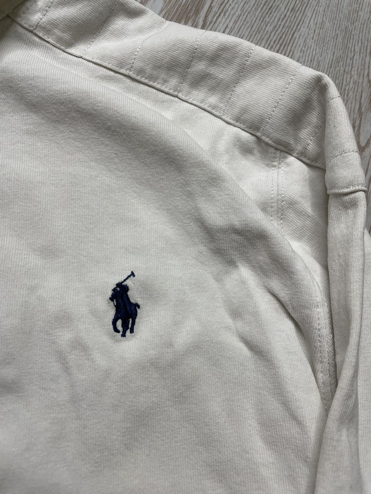 Polo Ralph Lauren × Vintage Vintage 90s Y2K Polo Ralph Lauren White Rugby shirt size xxl Size US XXL / EU 58 / 5 - 6 Thumbnail