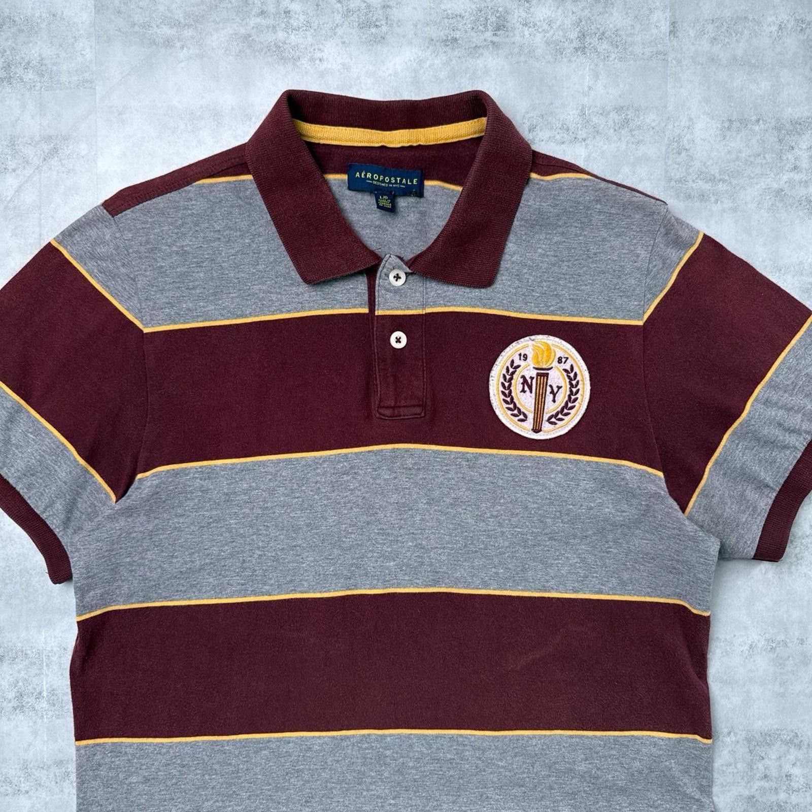 Aeropostale Y2K Aeropostale 00s Polo shirt Size US L / EU 52-54 / 3 - 2 Thumbnail