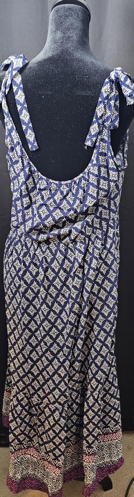 Other Beach Lunch Lounge Maxi Dress Blue Womens Size M Size M / US 6-8 / IT 42-44 - 5 Thumbnail