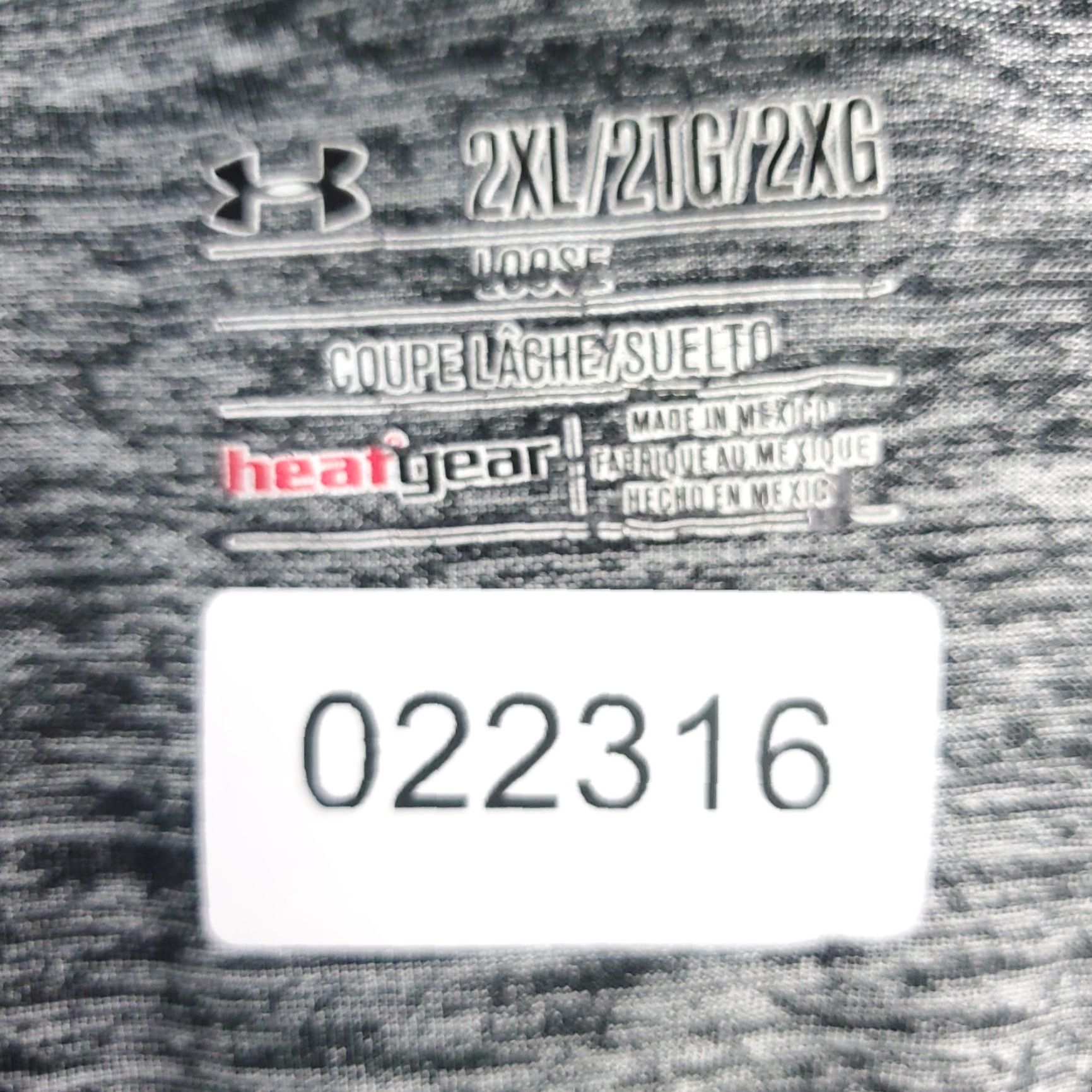 Under Armour Under Armour T Shirt Mens 2XL Gray HeatGear Active Workout Gym Shirt Size US XXL / EU 58 / 5 - 7 Thumbnail