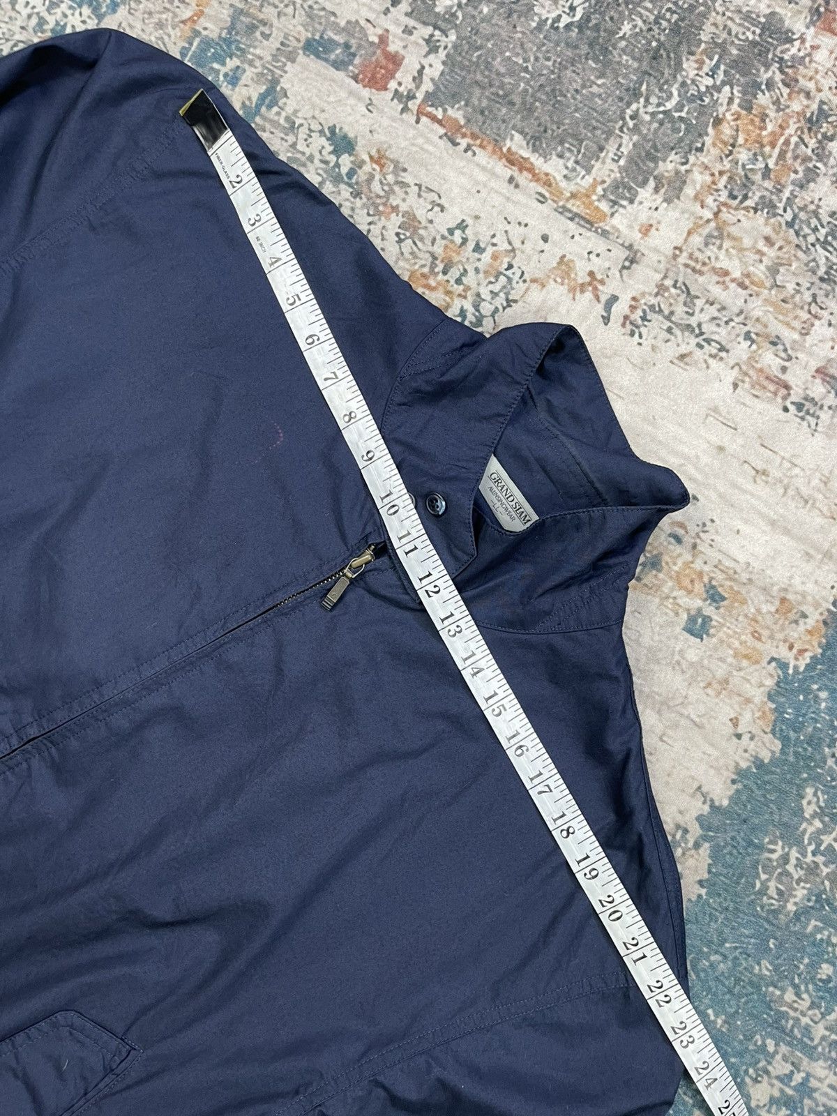 Grand Slam Vtg Grandslam Navy Haringgttone Jacket Size US L / EU 52-54 / 3 - 10 Thumbnail