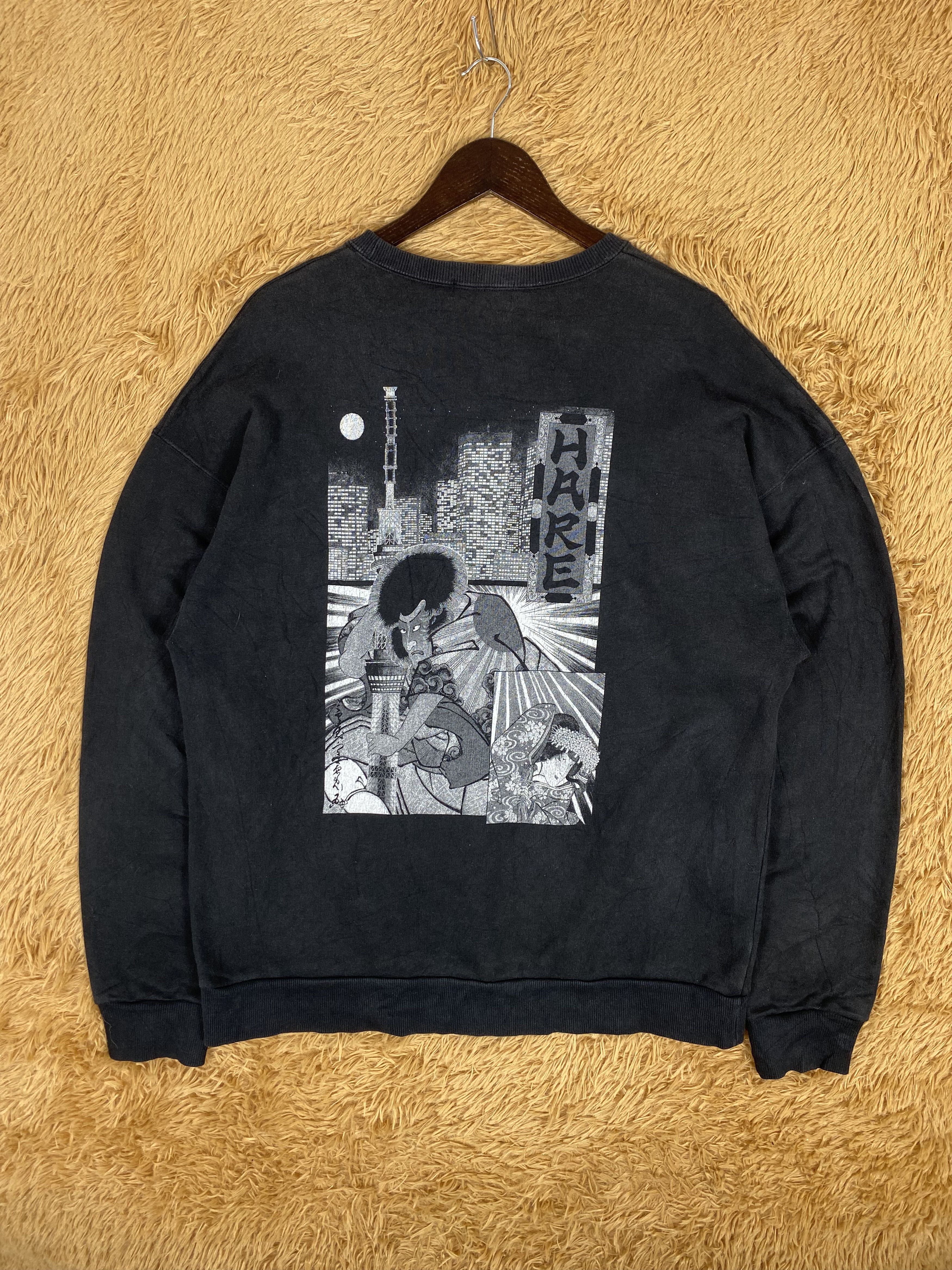 HARE Vintage Hare Japanese Sweatshirts PS0099 Size US S / EU 44-46 / 1 - 1 Thumbnail
