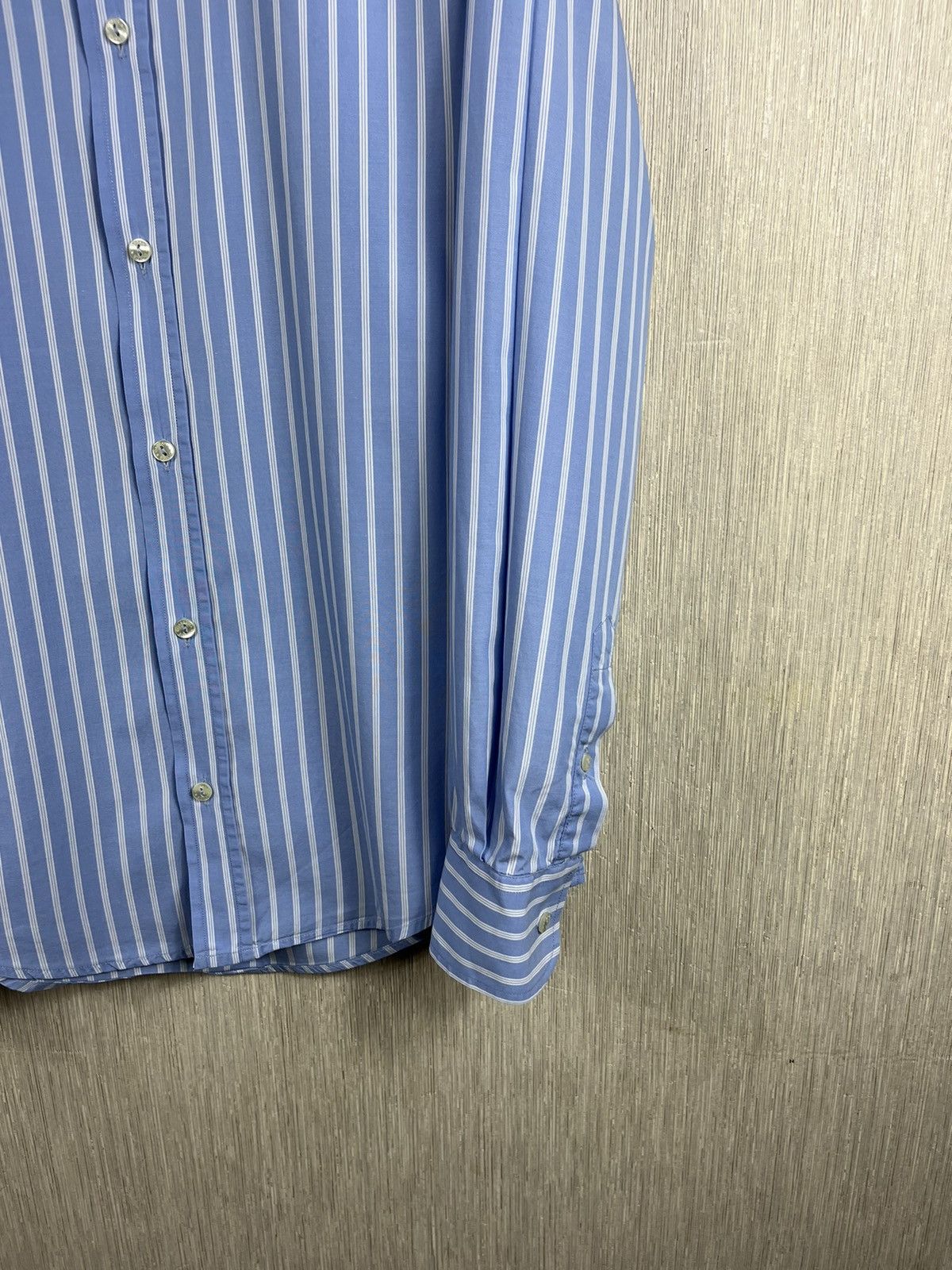 Dolce & Gabbana Dolce & Gabbana striped classic casual shirt with big collar Size US S / EU 44-46 / 1 - 6 Thumbnail