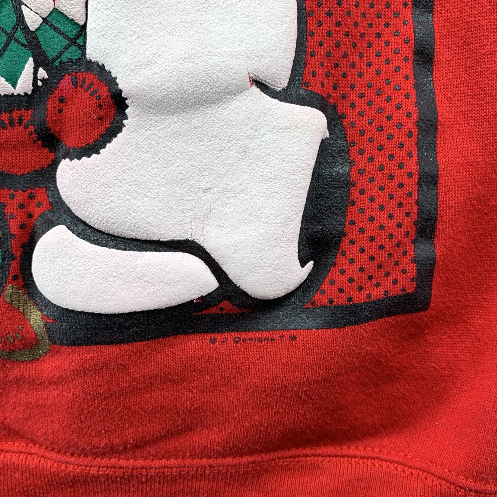 Tultex VINTAGE Tultex Berrymore Christmas Dog Crewneck Sweatshirt Mens Medium Red 90s Santa Graphic Cotton Blend USA Men M Red Christmas Mens" Size US M / EU 48-50 / 2 - 5 Thumbnail