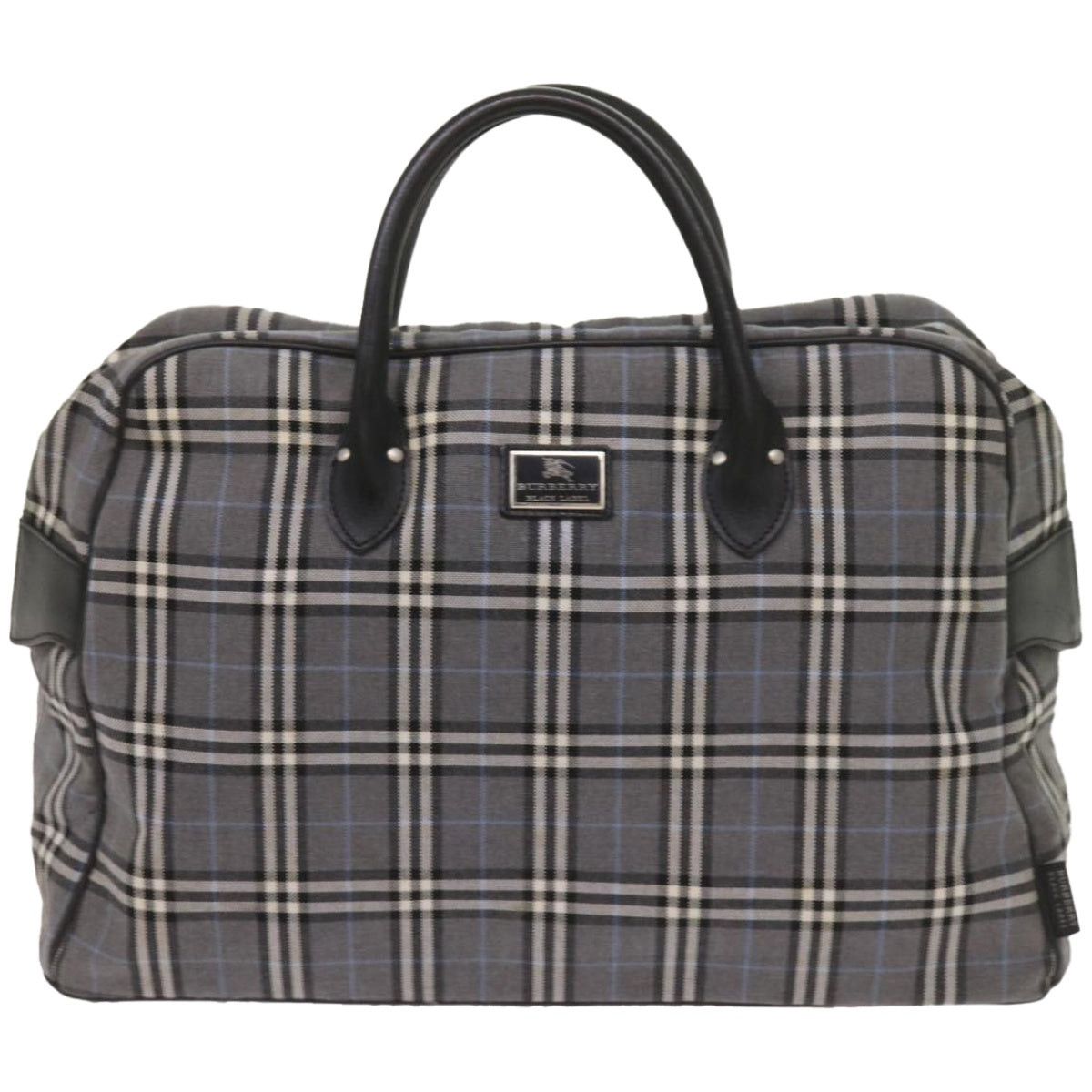 image of Burberry Black Label Handbag in Grey, Women's