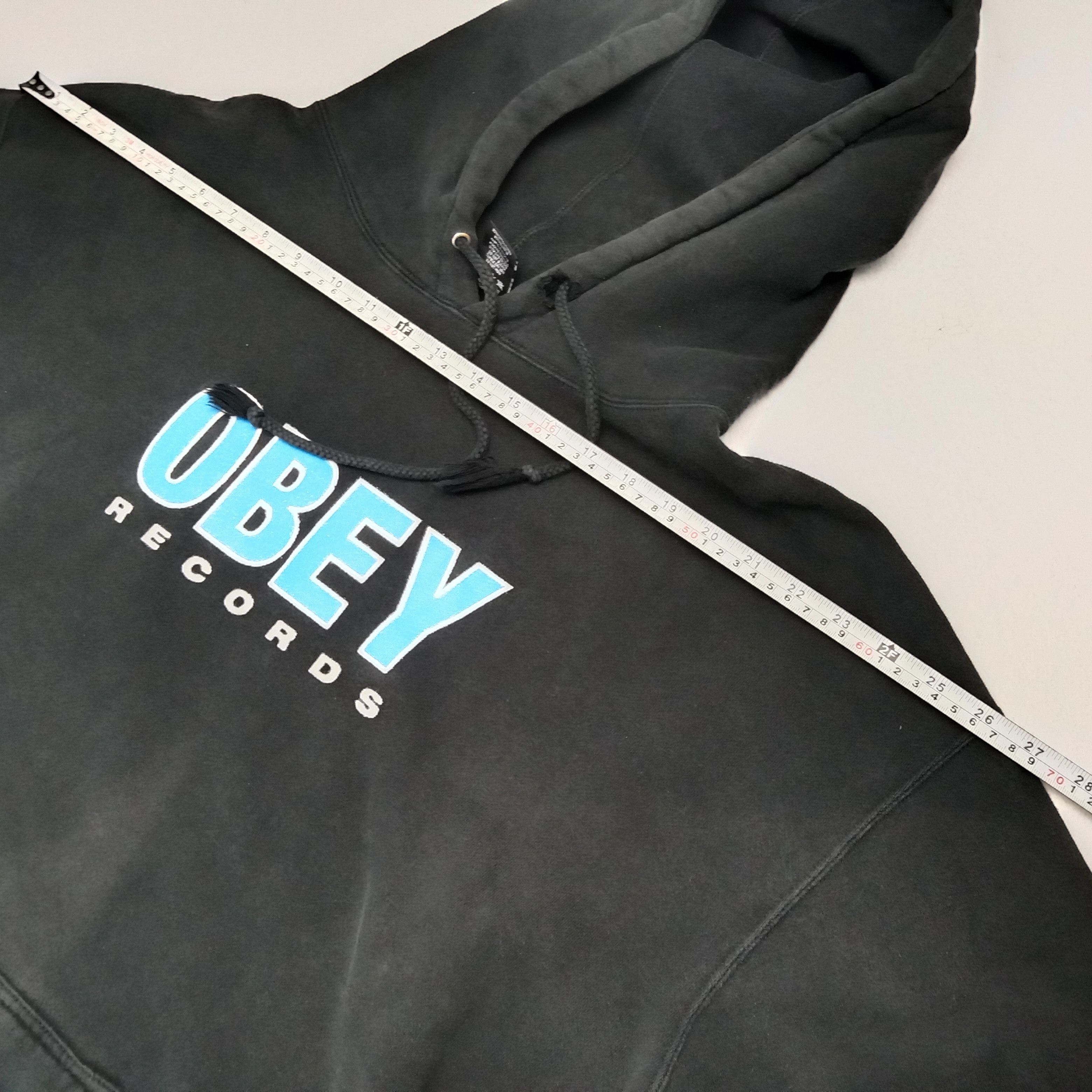 Obey × Vintage Vintage Obey Streetwear Sweatshirt Hoodies Size US XXL / EU 58 / 5 - 7 Thumbnail