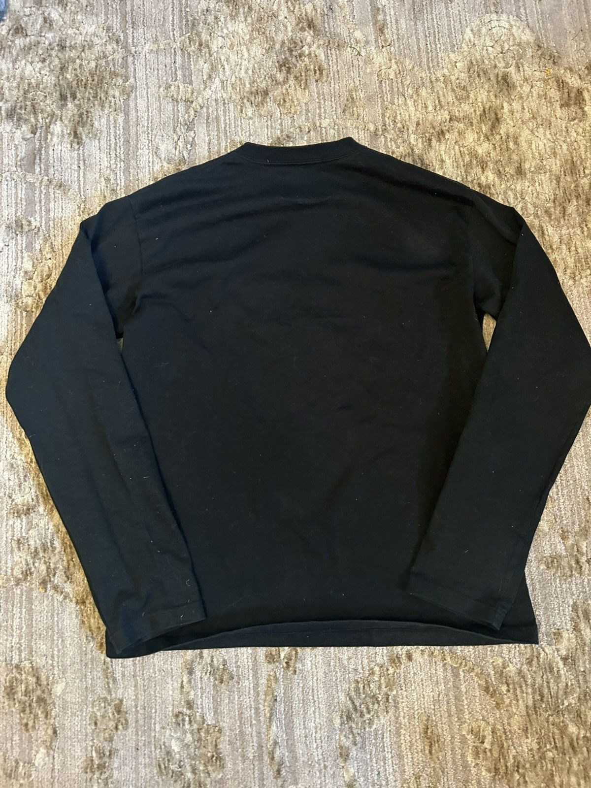 Hood By Air HBA Black oversized long sleeve with a pink HBA logo Size US M / EU 48-50 / 2 - 4 Thumbnail
