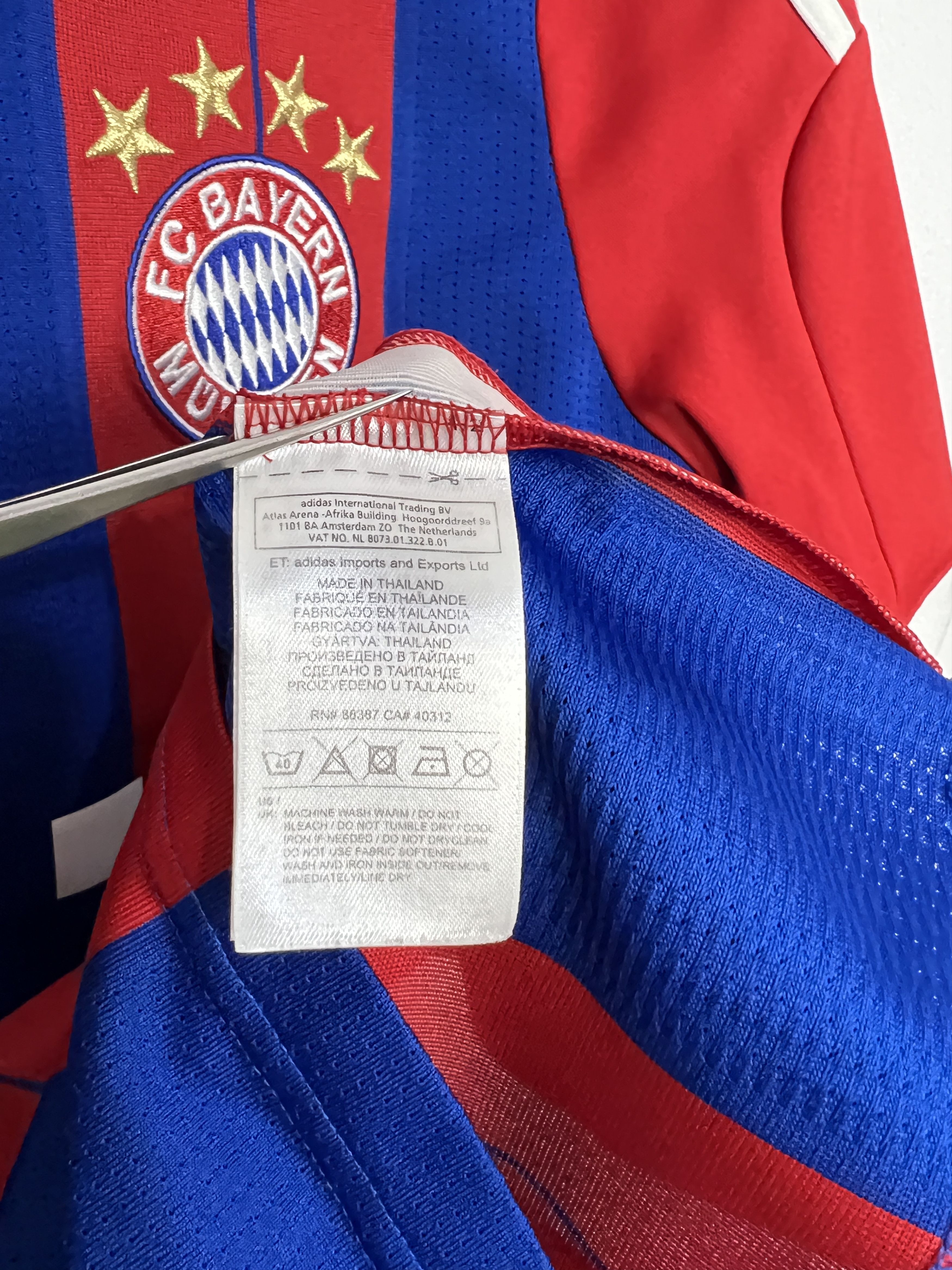Adidas Bayern Munich football shirt 2014 Soccer Gotze Jersey Boys Size US XXS / EU 40 - 10 Thumbnail