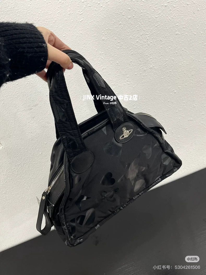 Vivienne Westwood Vivienne Westwood size os Black Starry Heart Bowling Bag Size ONE SIZE - 9 Thumbnail