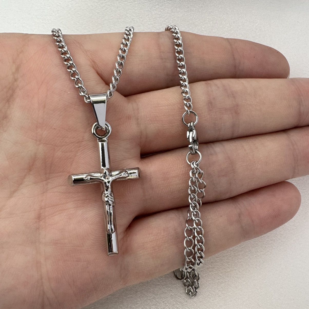 Other Cross Pendant Necklace for Men Women,Unisex Style Size ONE SIZE - 4 Thumbnail