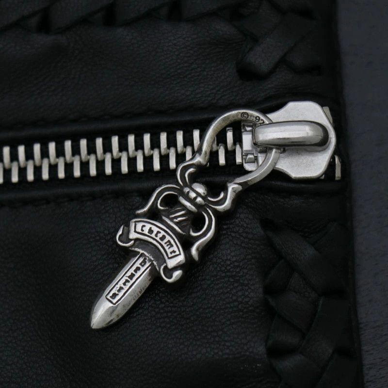 Chrome Hearts Chrome Hearts Cemetery Braided Zipper Clutch Size ONE SIZE - 5 Thumbnail