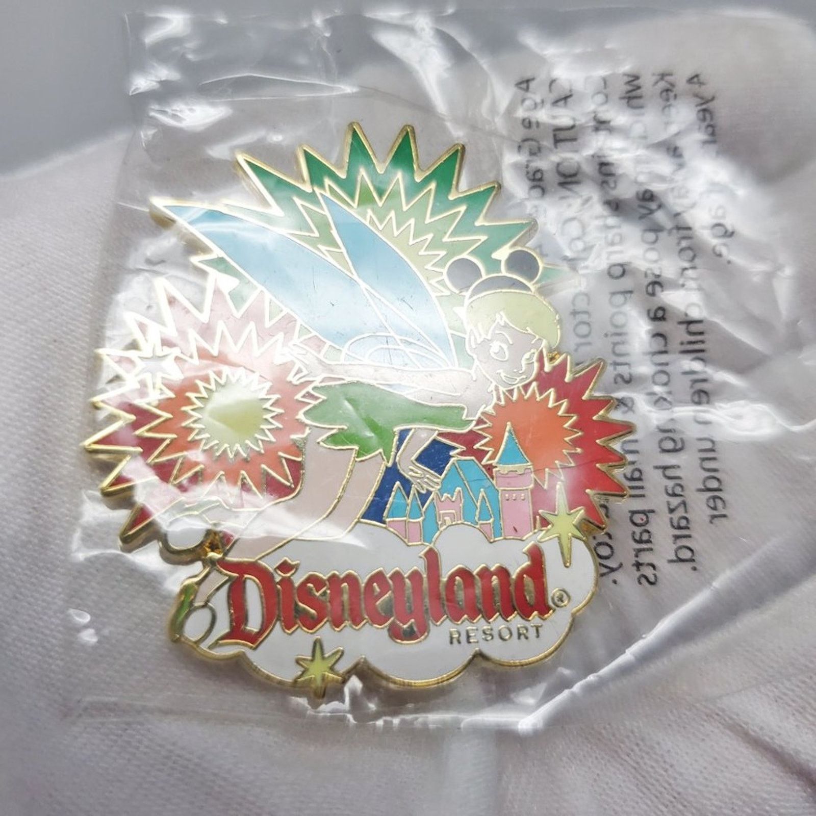 Disney Disney Tinker Bell Fireworks Pin Orange Enamel NIP Size ONE SIZE - 2 Thumbnail