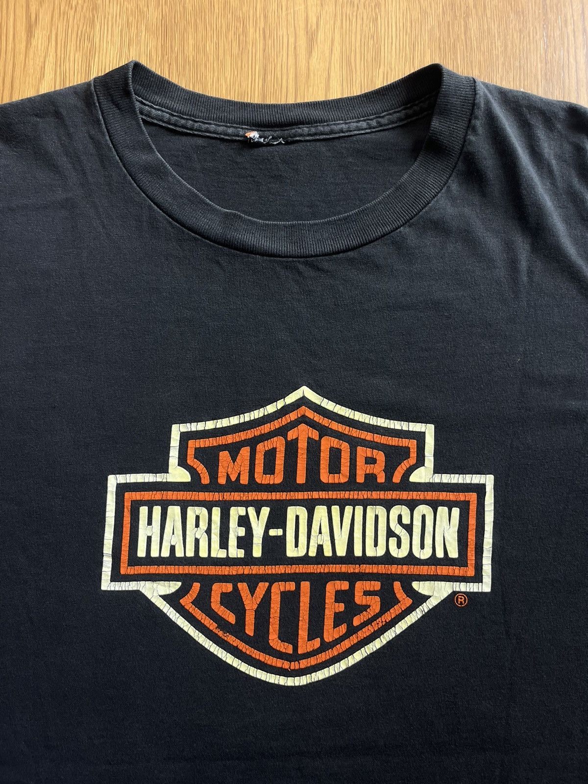 Harley Davidson Vintage Harley-Davidson Eagle Dragons 2000’s Tshirt Size US XXL / EU 58 / 5 - 6 Thumbnail