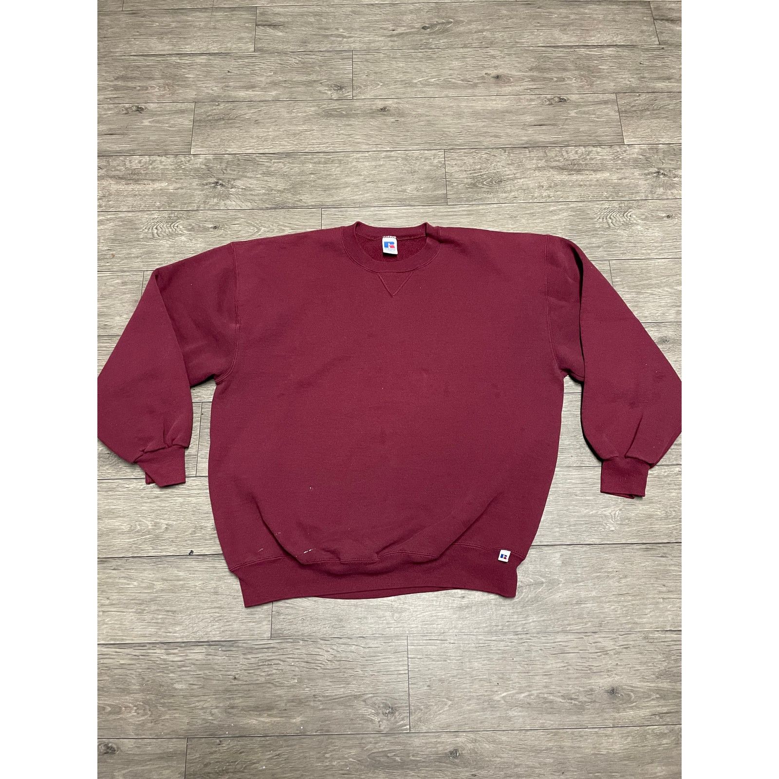 Russell Athletic × Vintage Vintage Russell Athletic Sweatshirt Red Sz XXL 90s Size US XXL / EU 58 / 5 - 1 Thumbnail