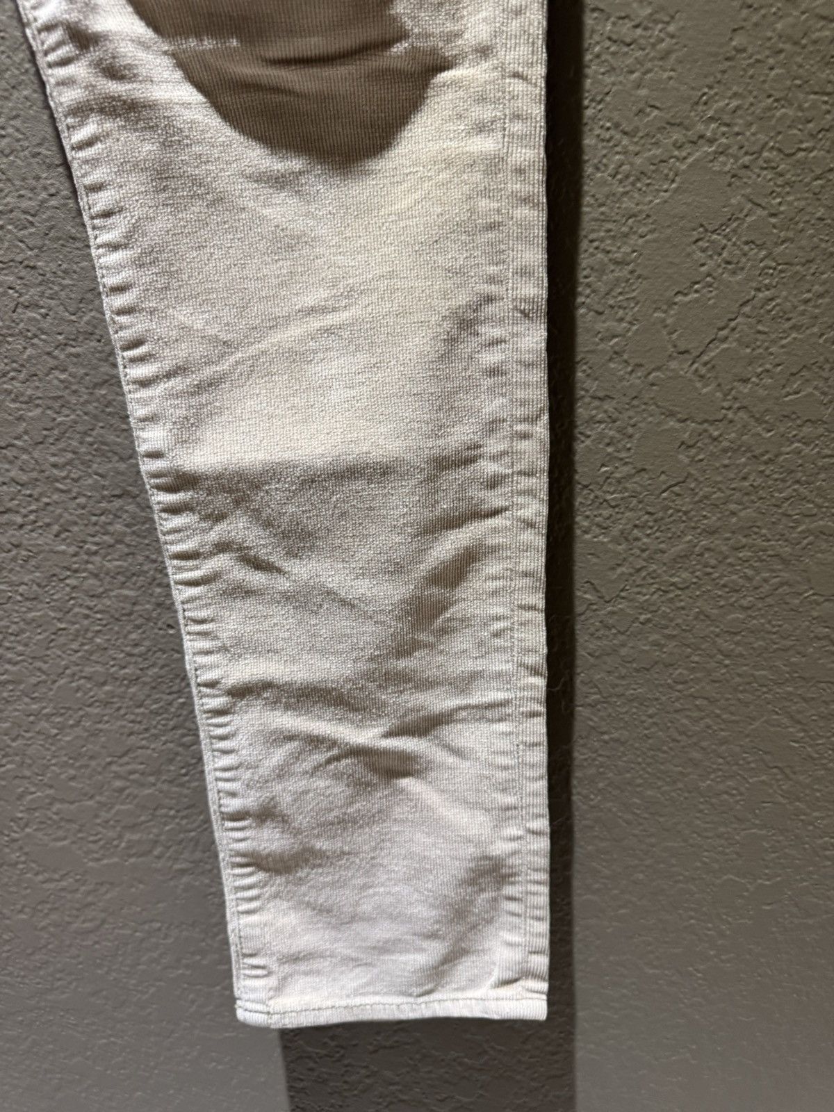 Hurley Hurley Beige Corduroy Straight Leg Light Tan Pants 2000s Y2k Size US 30 / EU 46 - 8 Thumbnail