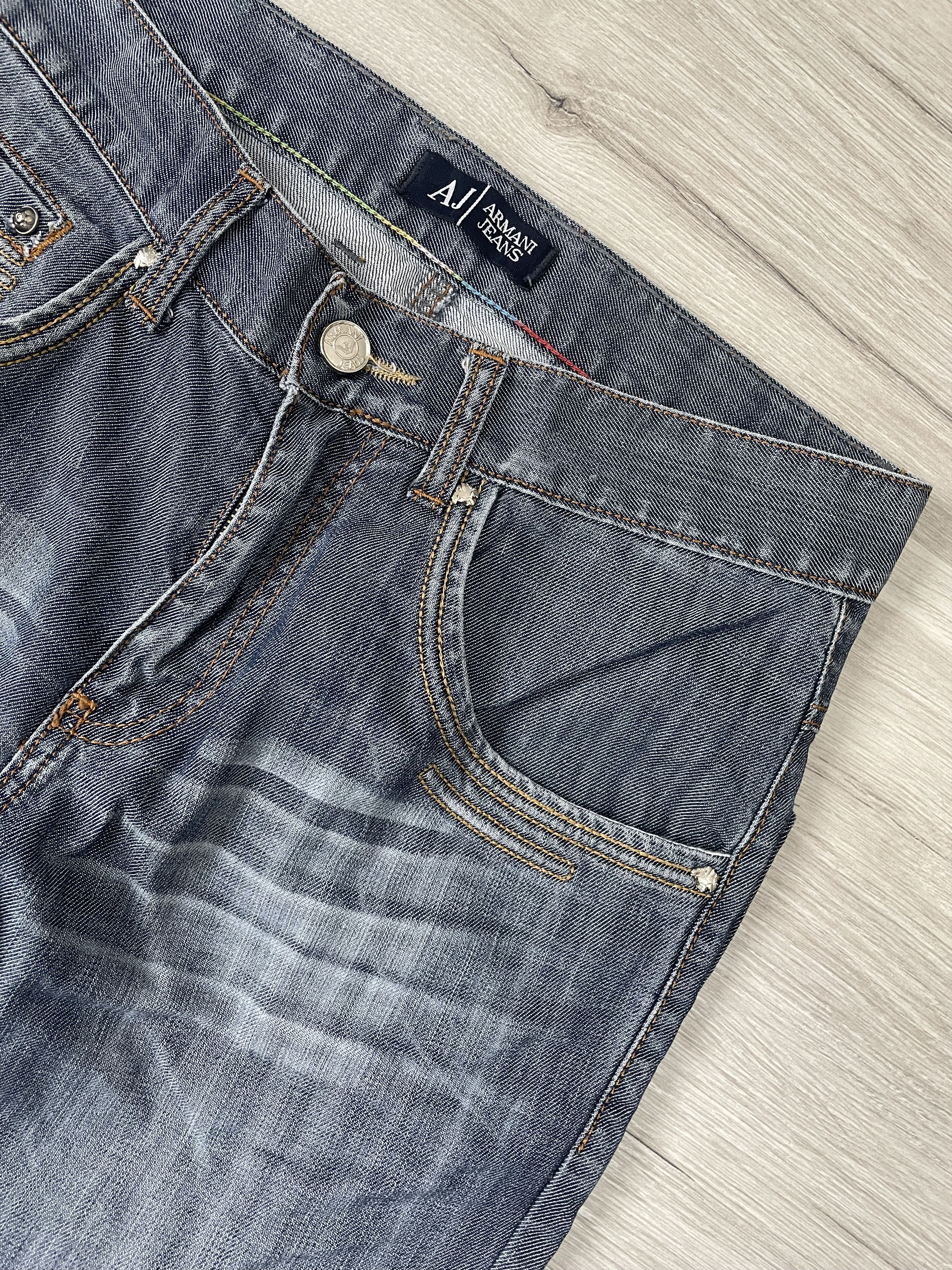 Armani × Vintage MENS CASUAL JEANS ARMANI RARE Size US 29 - 9 Thumbnail