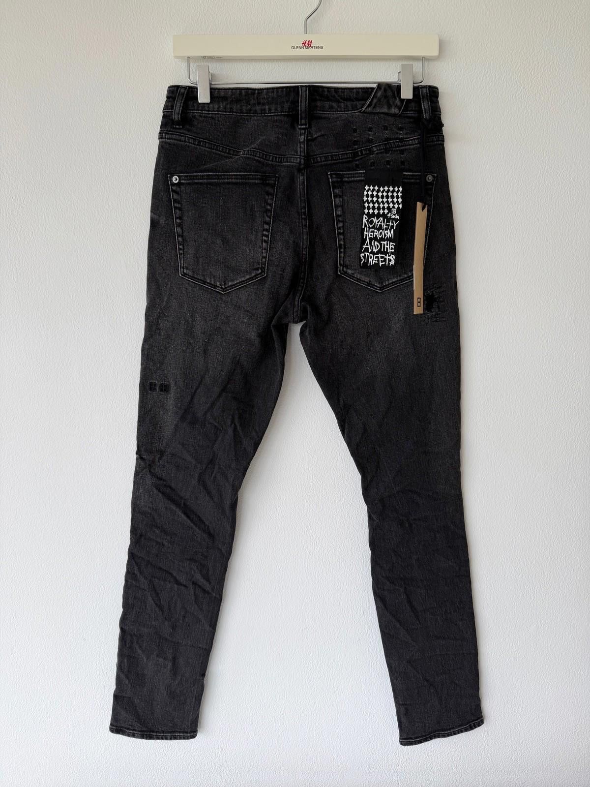 Ksubi new Ksubi mens jeans chitch black grey ashes trashed 32 Size US 32 / EU 48 - 5 Thumbnail