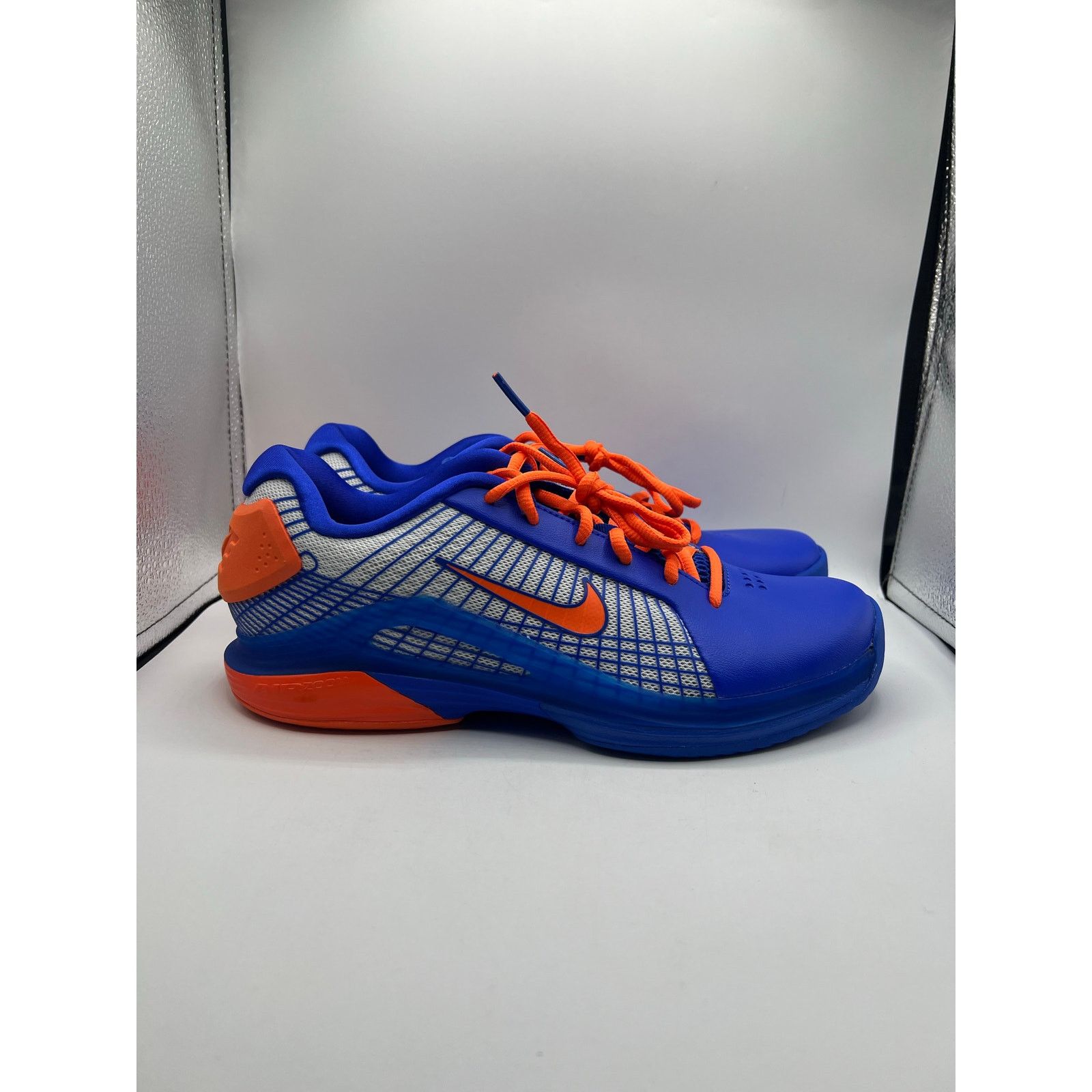 Nike Nike Vapor 12 Hypersmash Racer Blue Orange Tennis Shoes Size US 7.5 / EU 40-41 - 3 Thumbnail