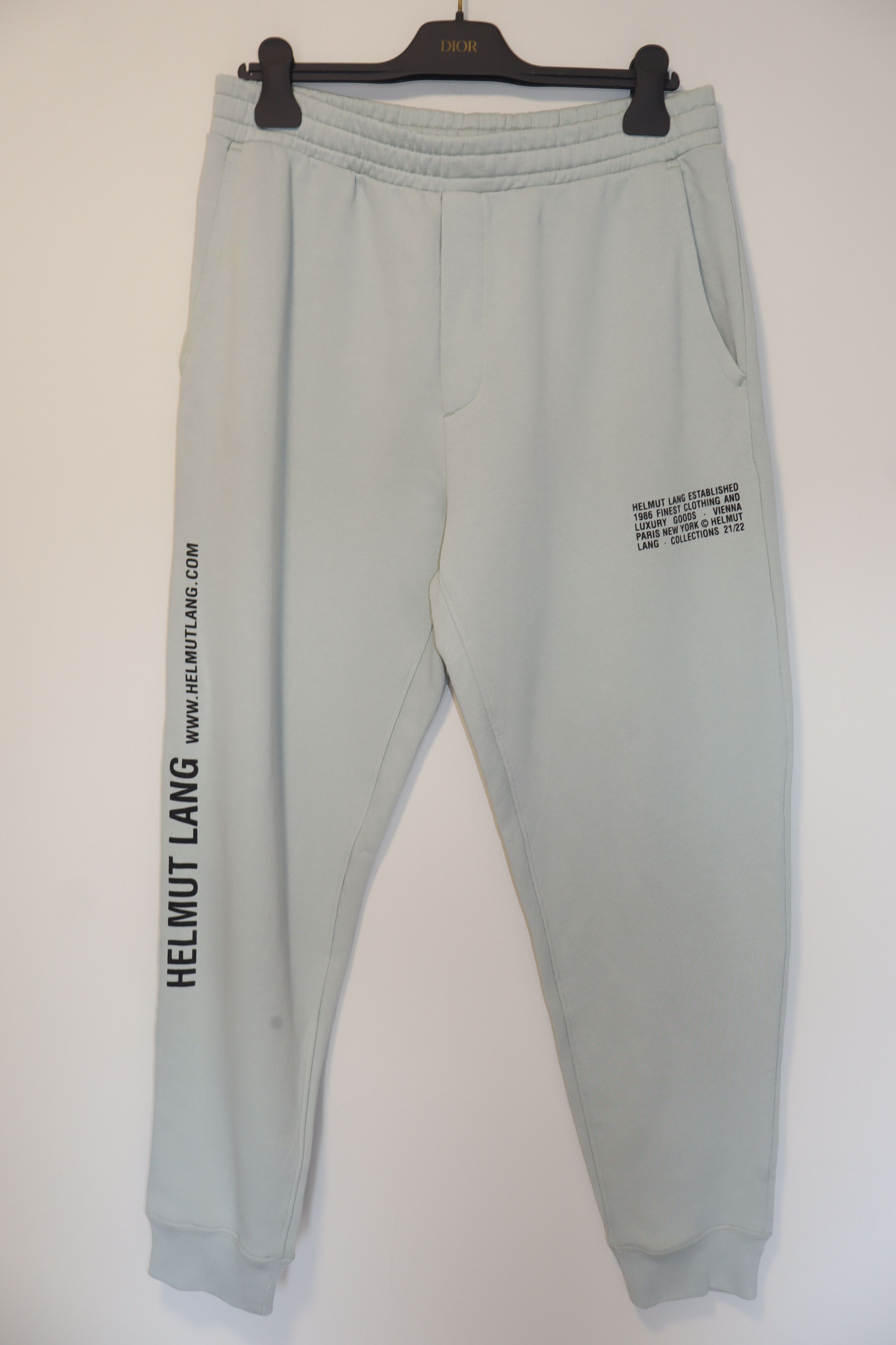 Helmut Lang ss21 logo sweatpants Size US 34 / EU 50 - 1 Thumbnail