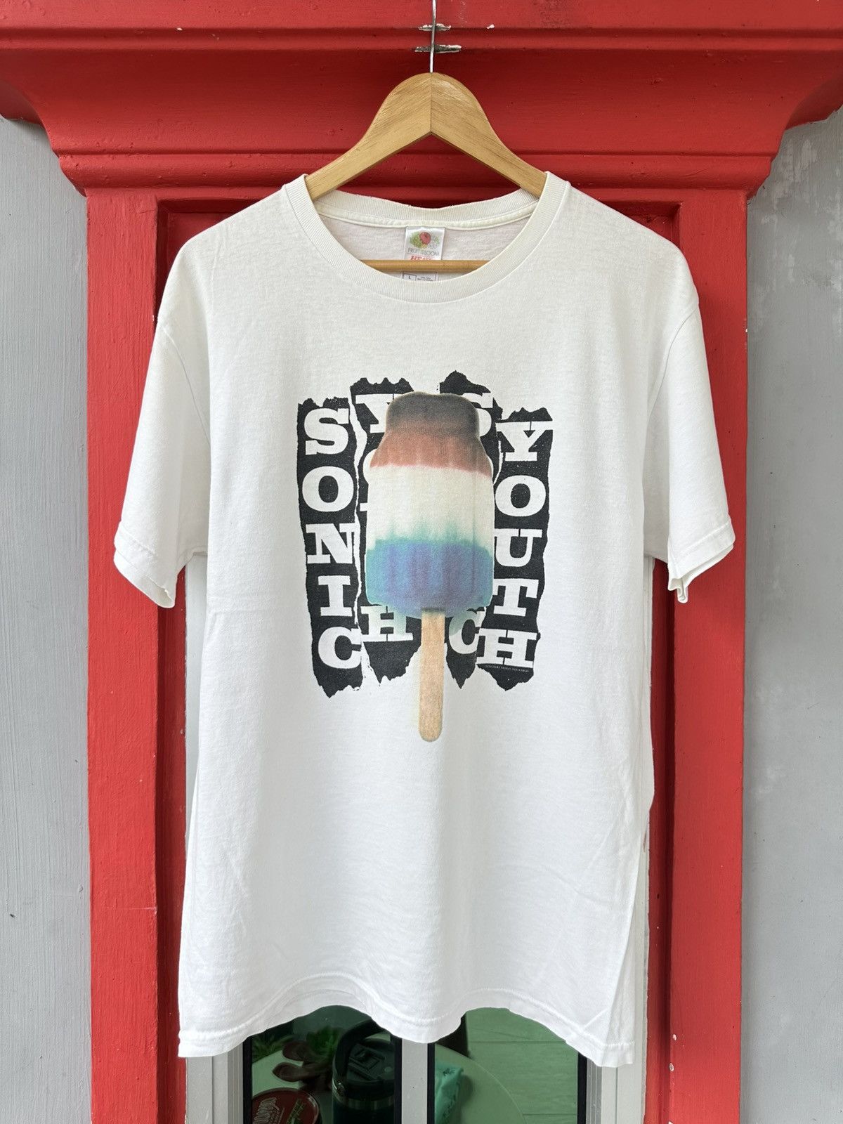 Band Tees × Gildan × Vintage Sonic Youth Bomb Pop Ice Cream 1991