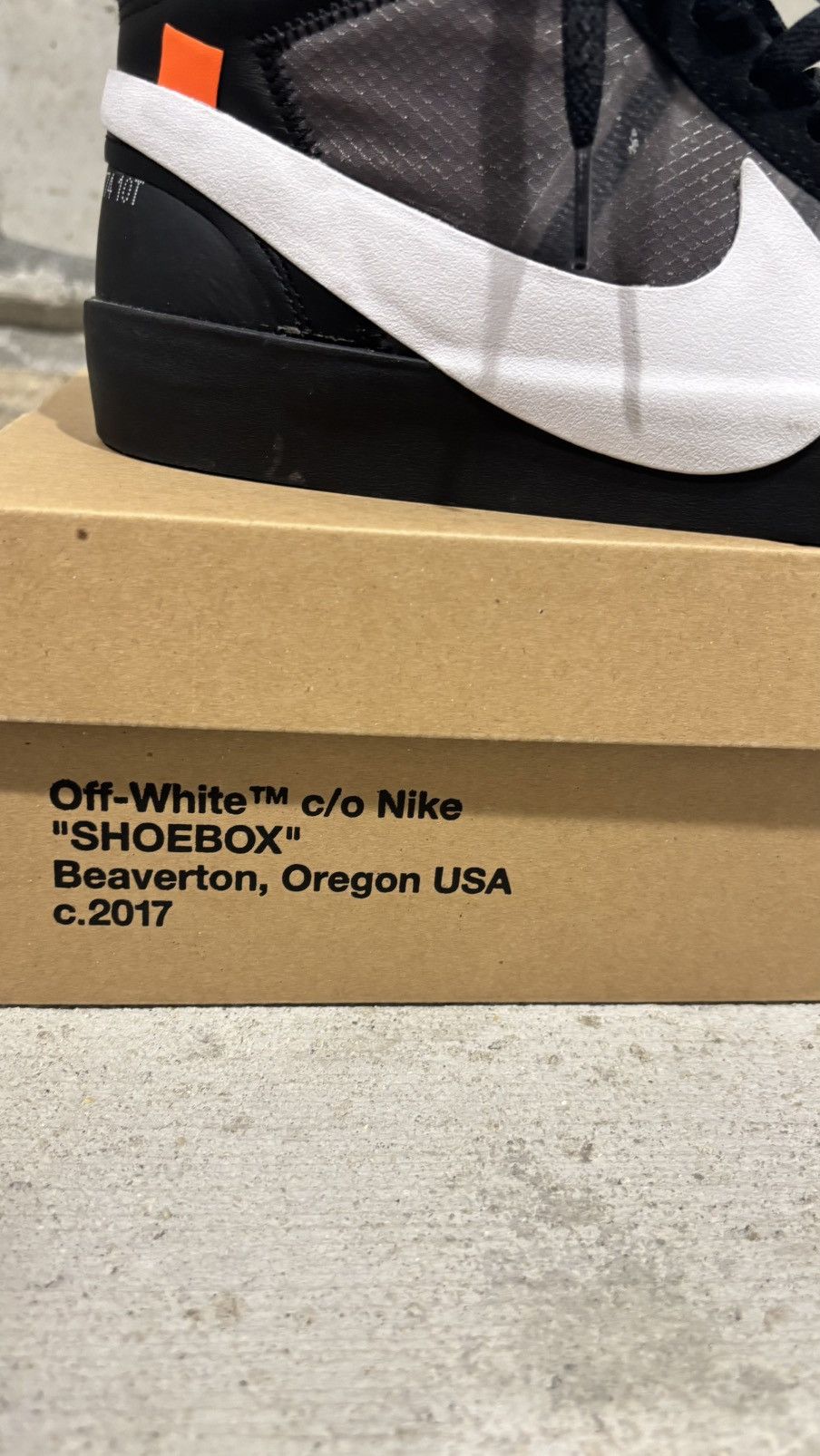 Nike × Off-White Nike Off White Blazer Grim Reaper Size US 10.5 / EU 43-44 - 17 Thumbnail