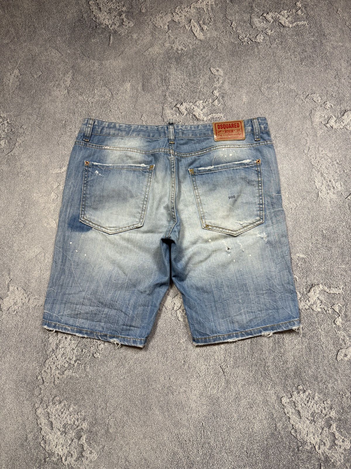 Dsquared2 Dsquared Distressed Shorts In Blue Size US 34 / EU 50 - 2 Thumbnail