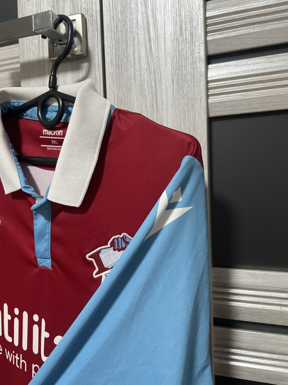 Macron Scunthorpe United 2020/2021 Macron Home Shirt Jersey Kit Size US XXL / EU 58 / 5 - 4 Thumbnail