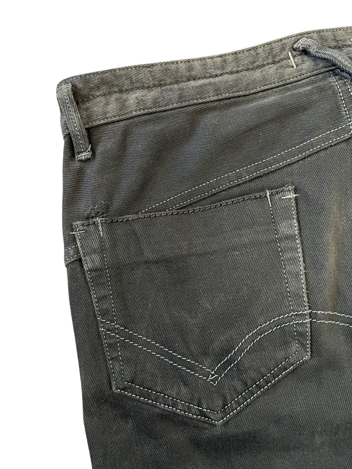 Japanese Brand × Nonnative Nonnative Black Washed Distressed Jeans Size US 34 / EU 50 - 8 Thumbnail