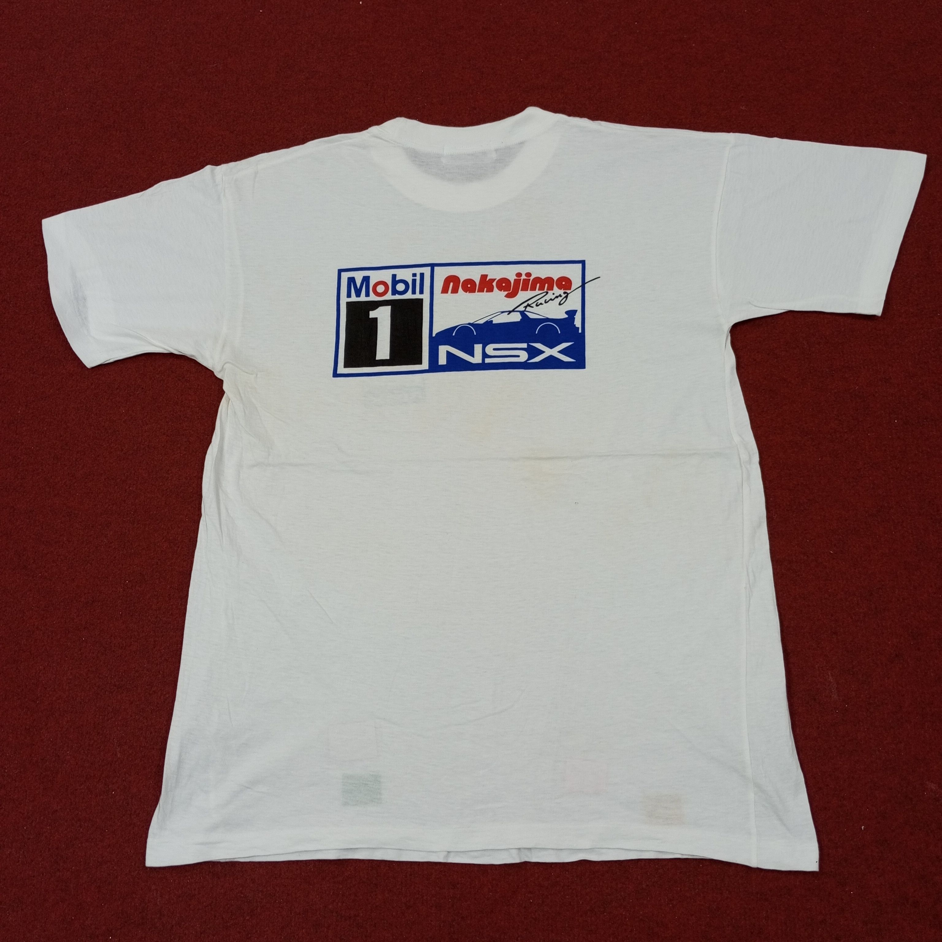 Japanese Brand Mobil 1 Nakajima NSX Motorsports Tshirt c239n39 Size US M / EU 48-50 / 2 - 1 Thumbnail