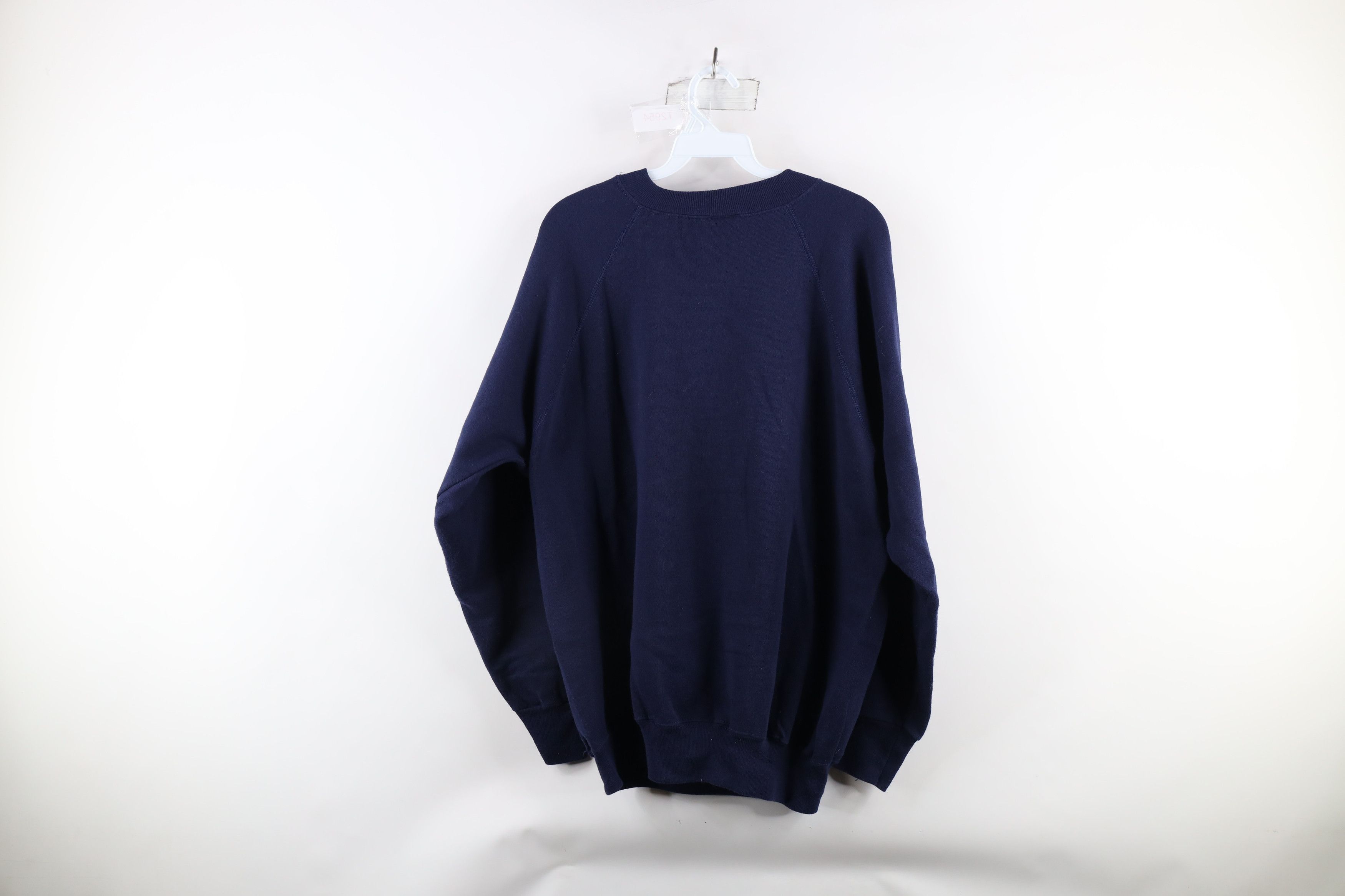 Vintage Vintage 80s Streeetwear Heavyweight Raglan Sweatshirt USA Size US XL / EU 56 / 4 - 6 Thumbnail