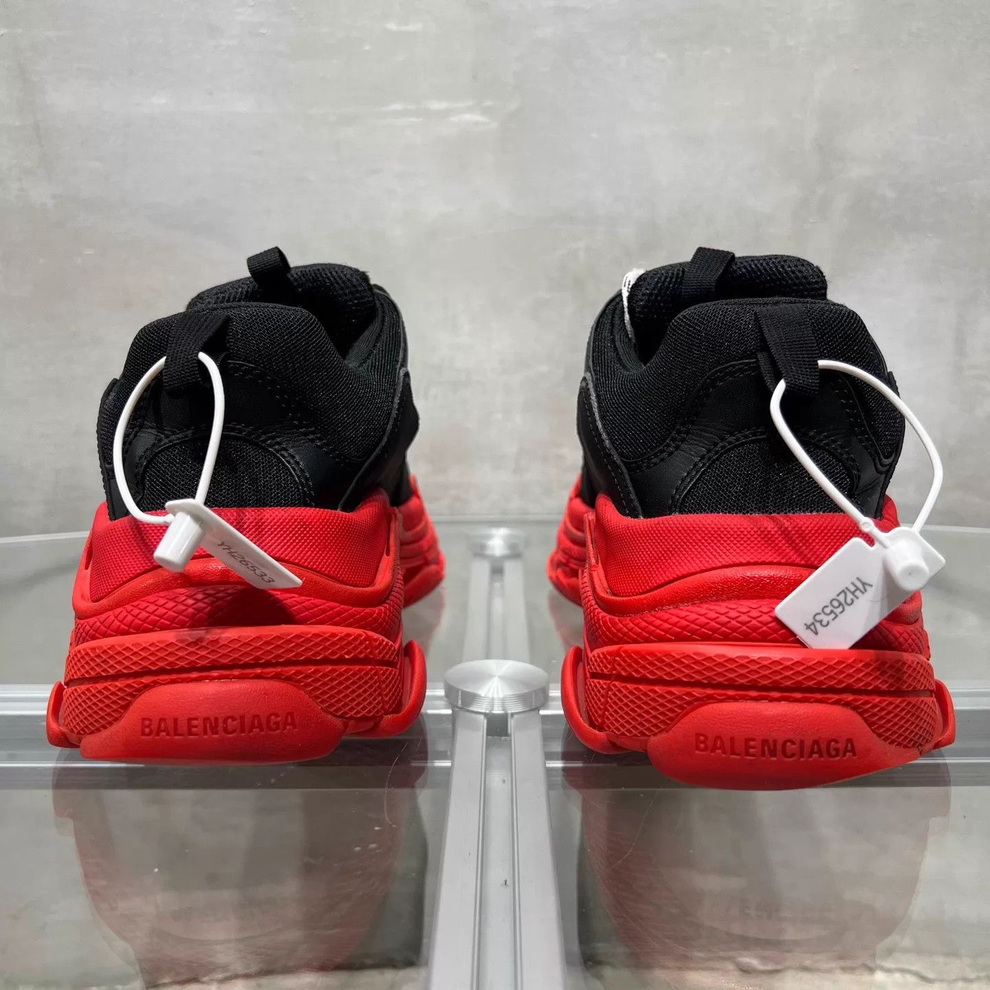 Balenciaga Balenciaga BLCG Triple Black Red 42 Size US 9 / EU 42 - 6 Thumbnail