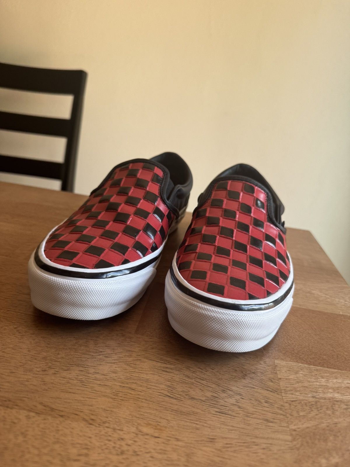Vans Vans OTW Leather Check Classic Slip On 98 Vibram Size US 8.5 / EU 41-42 - 6 Thumbnail