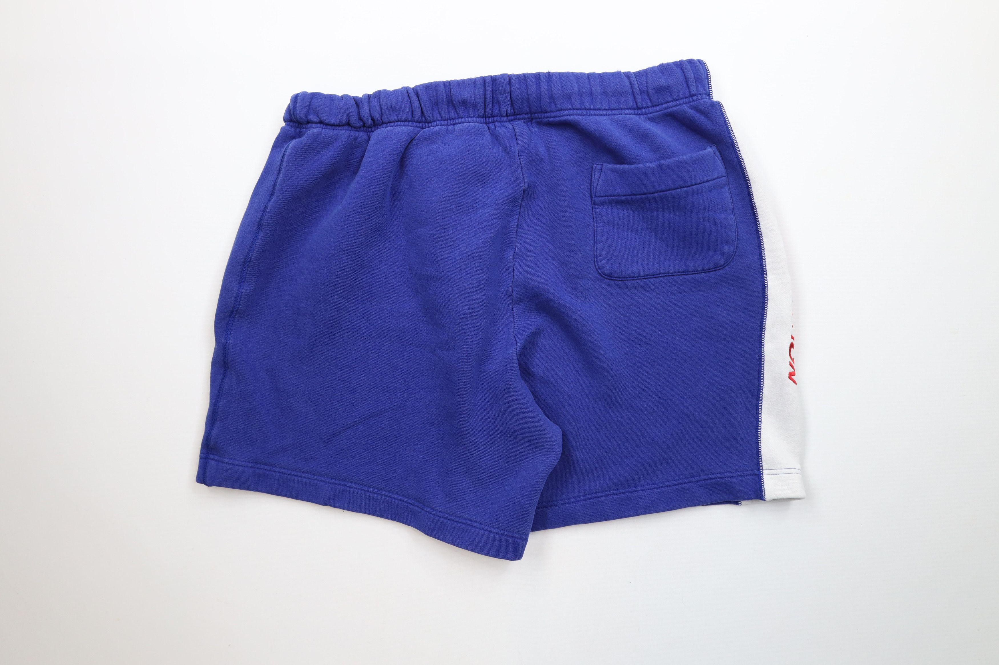 Nautica × Vintage Vintage 90s Nautica Competition Spell Out Sweatpants Shorts Size US 38 / EU 54 - 9 Thumbnail
