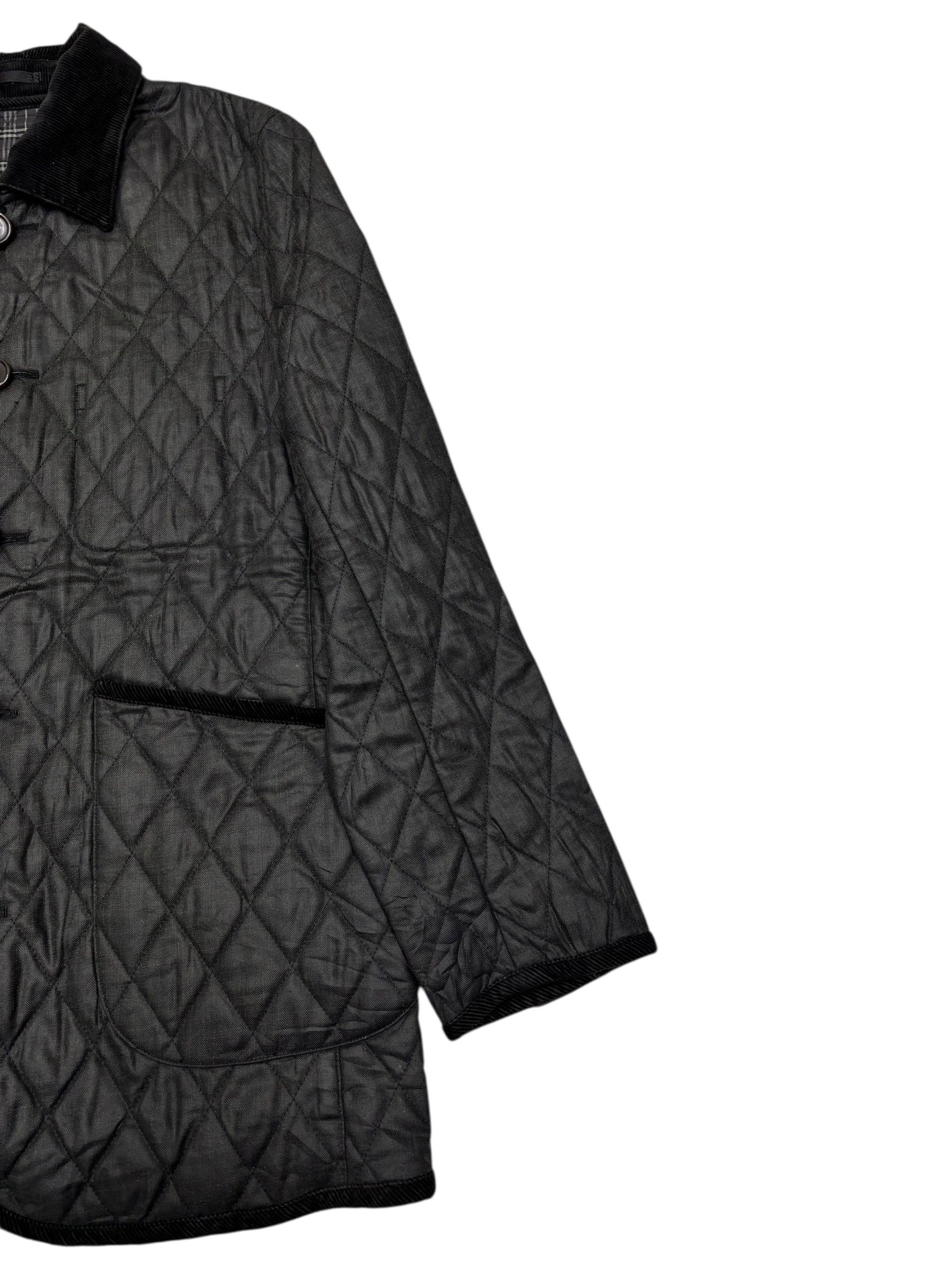 Burberry 🔥Vintage Burberry Black Label Quilted Jacket Size US M / EU 48-50 / 2 - 14 Thumbnail