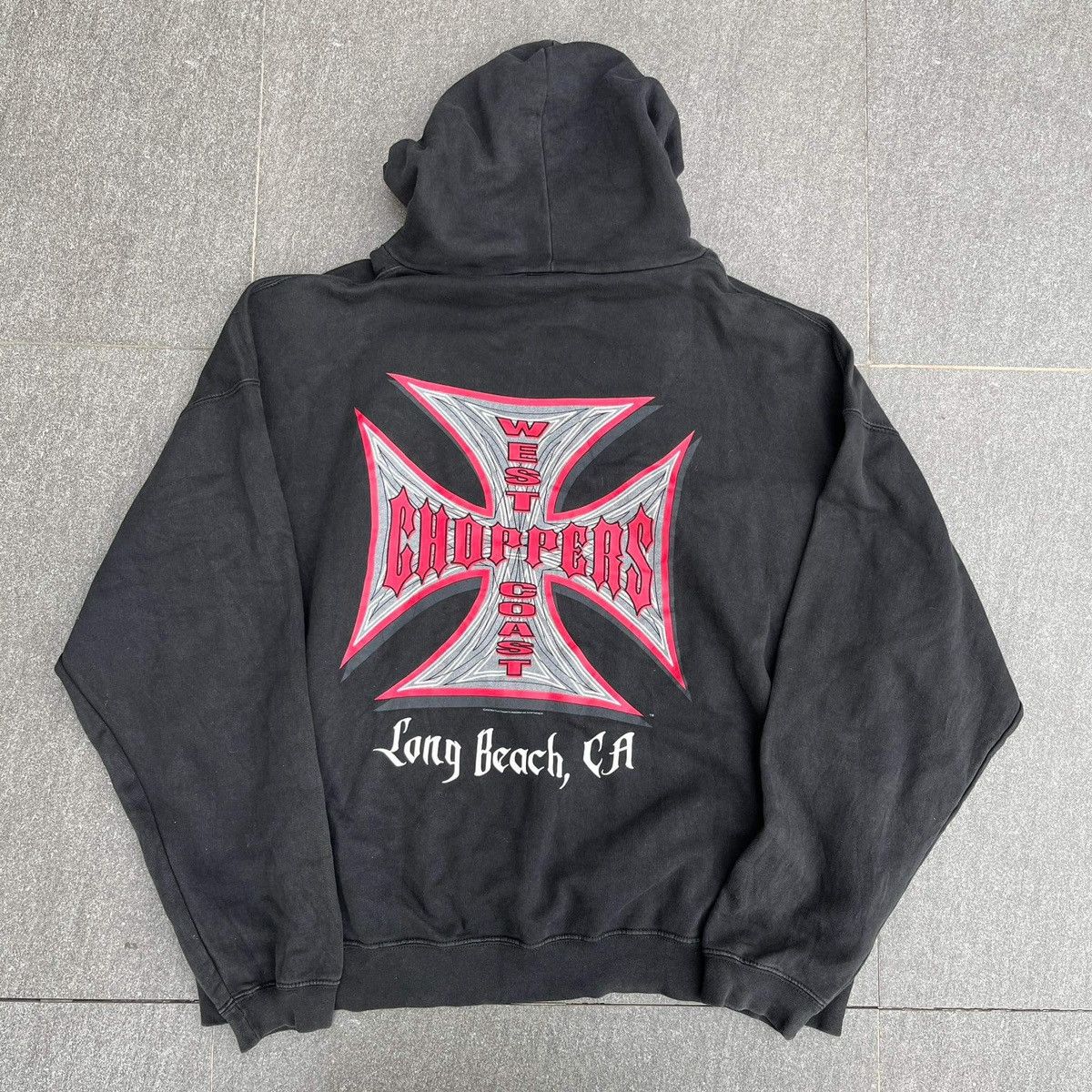 Vintage West Coast Choppers Hoodie Grailed