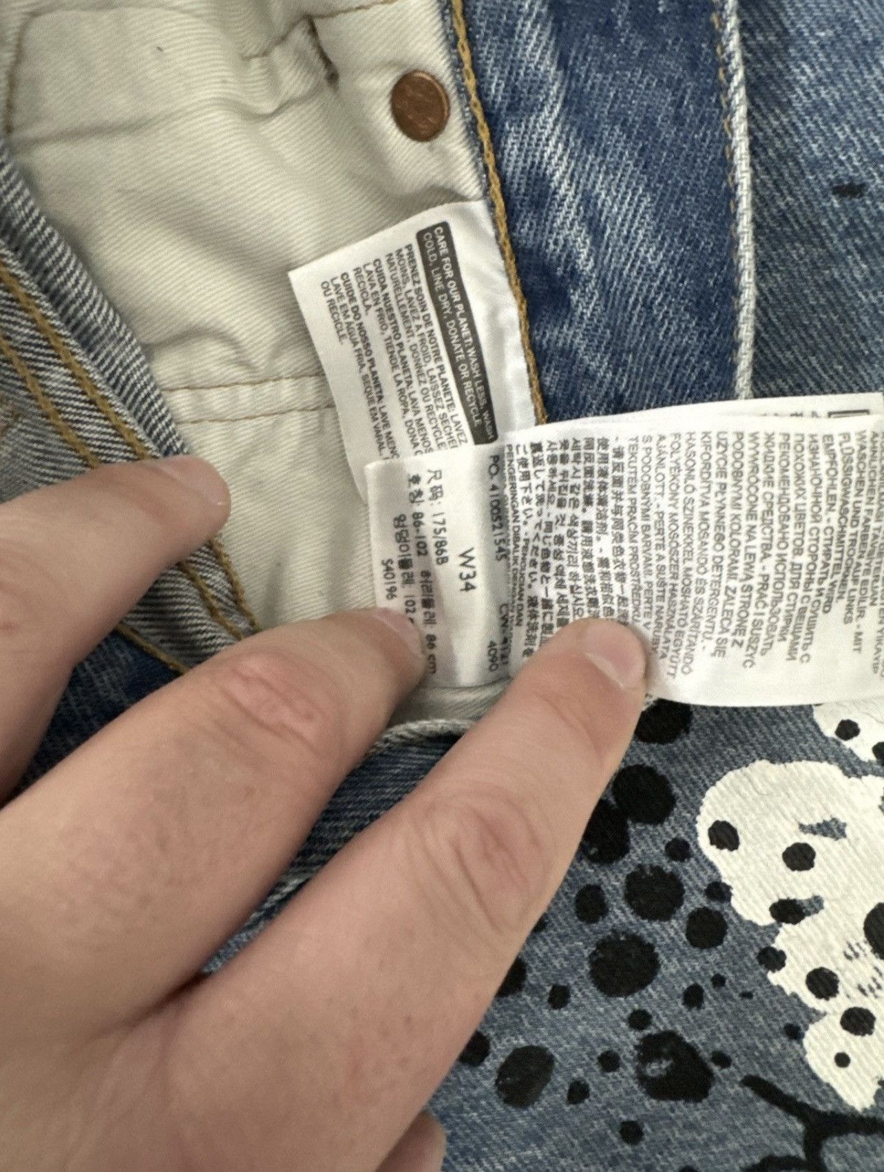 DENIM TEARS Denim tears irak jeans Size US 34 / EU 50 - 3 Thumbnail