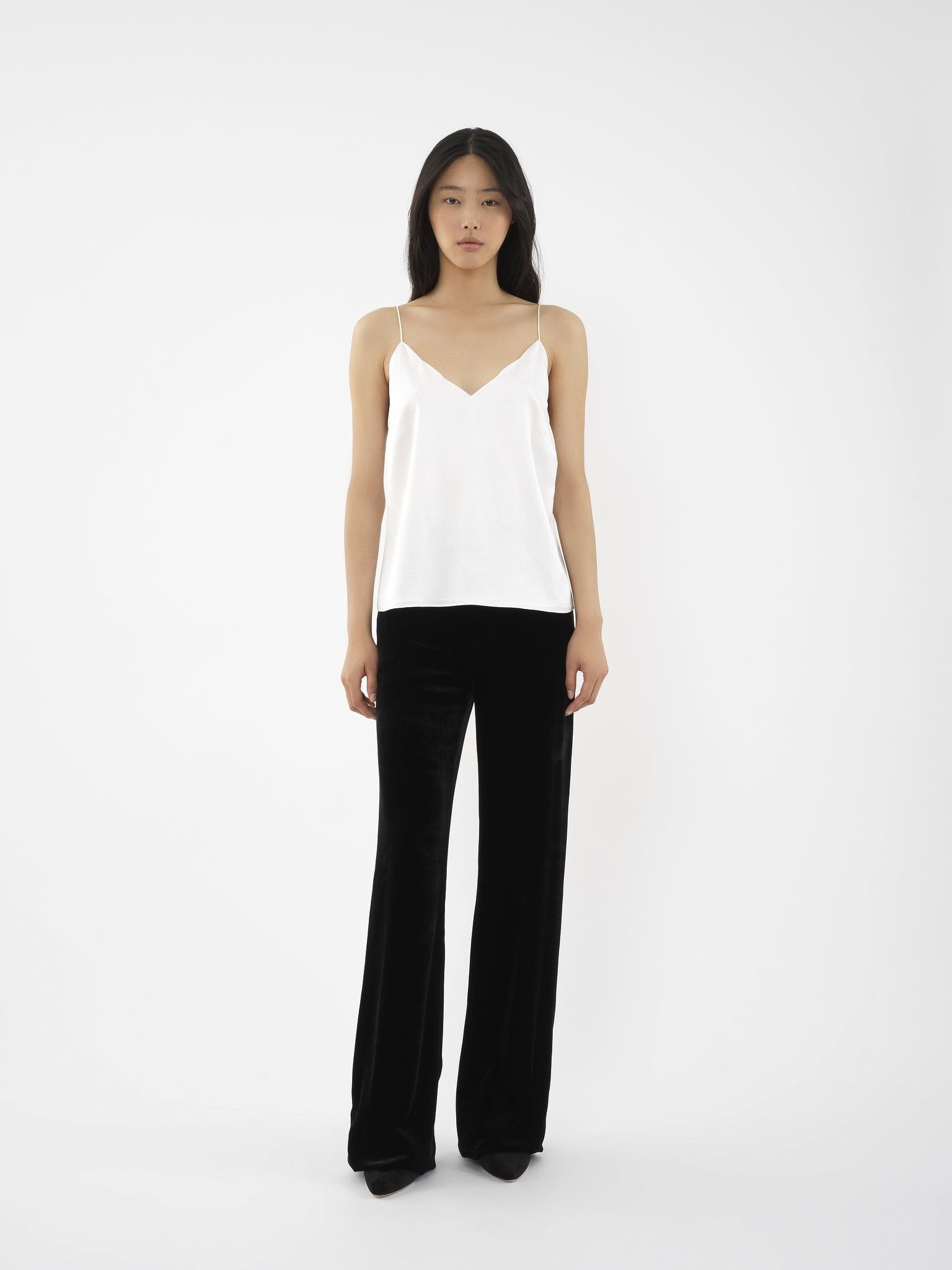 Chloe o1loc1c0325 CHC24 Tank Top in White Size L / US 10 / IT 46 - 2 Thumbnail