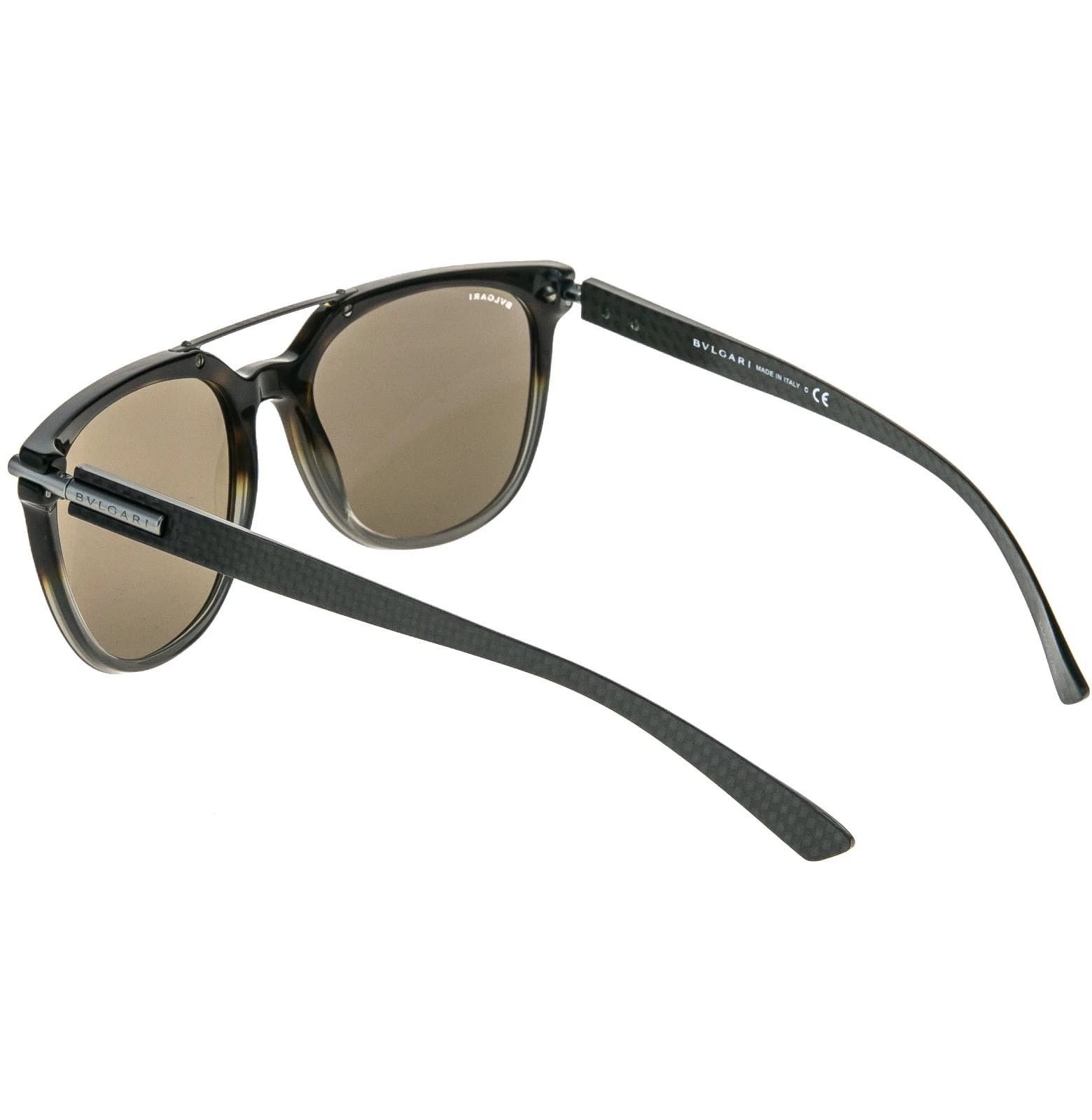 Bvlgari BVLGARI BV7035 7035 Brown Black Sport Pilot Sunglasses Size ONE SIZE - 9 Thumbnail