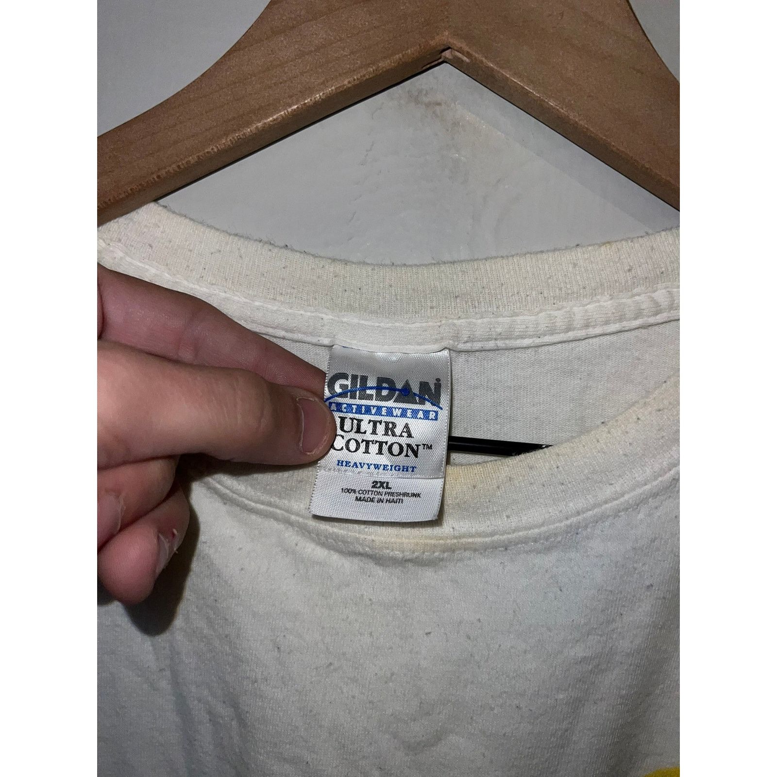 Gildan Vintage Horse Shirt Stuttgart Germany Summer Camp EU XL Size US XL / EU 56 / 4 - 4 Thumbnail