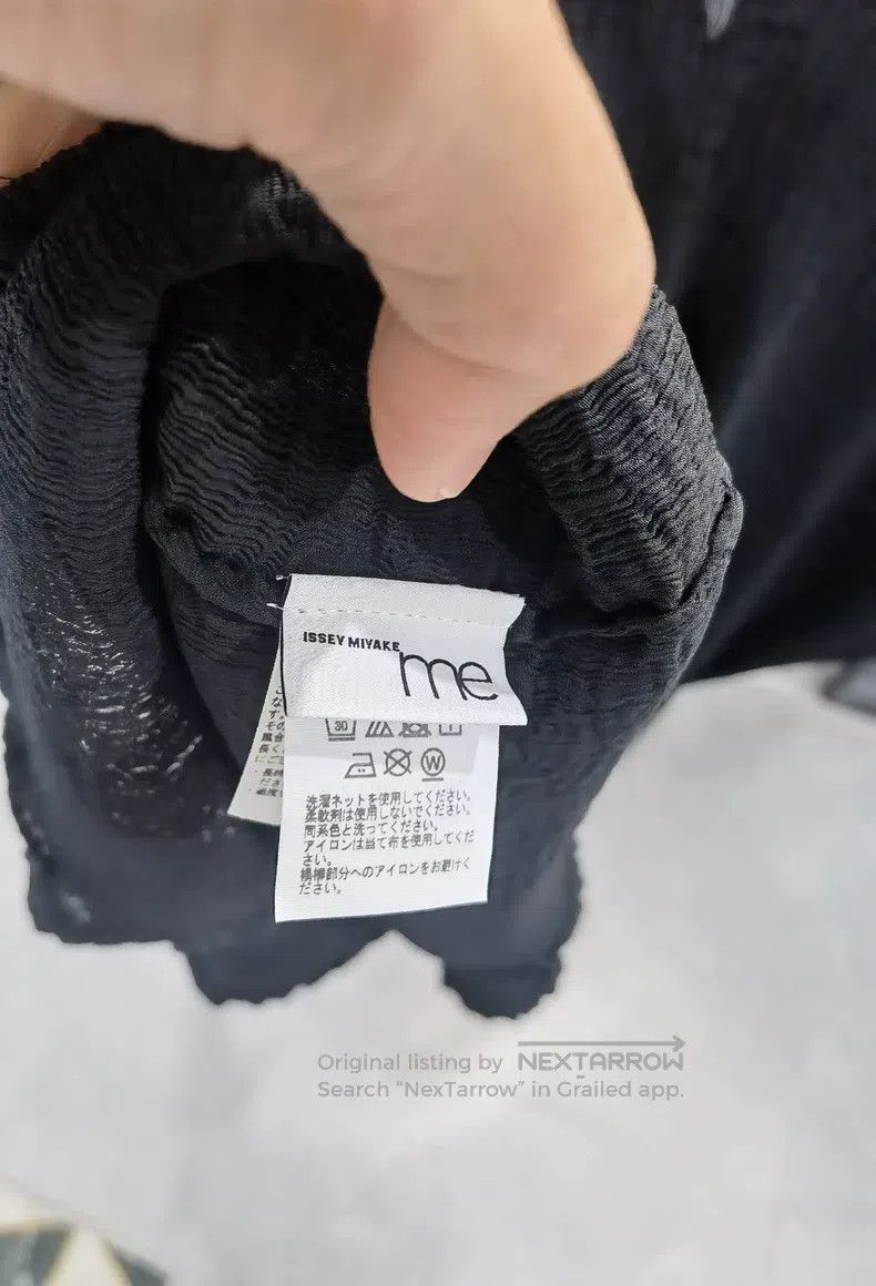 Issey Miyake Issey Miyake size:one size Black Sheer Cardigan Size XXS / US 00 / IT 34 - 4 Thumbnail