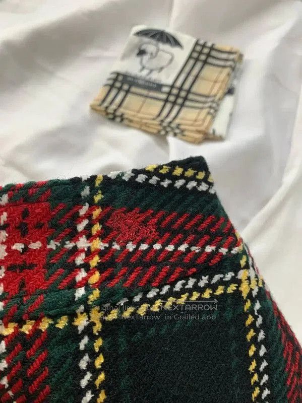 Burberry Burberry Red Cotton Skirt for Women. Size 23" - 2 Thumbnail